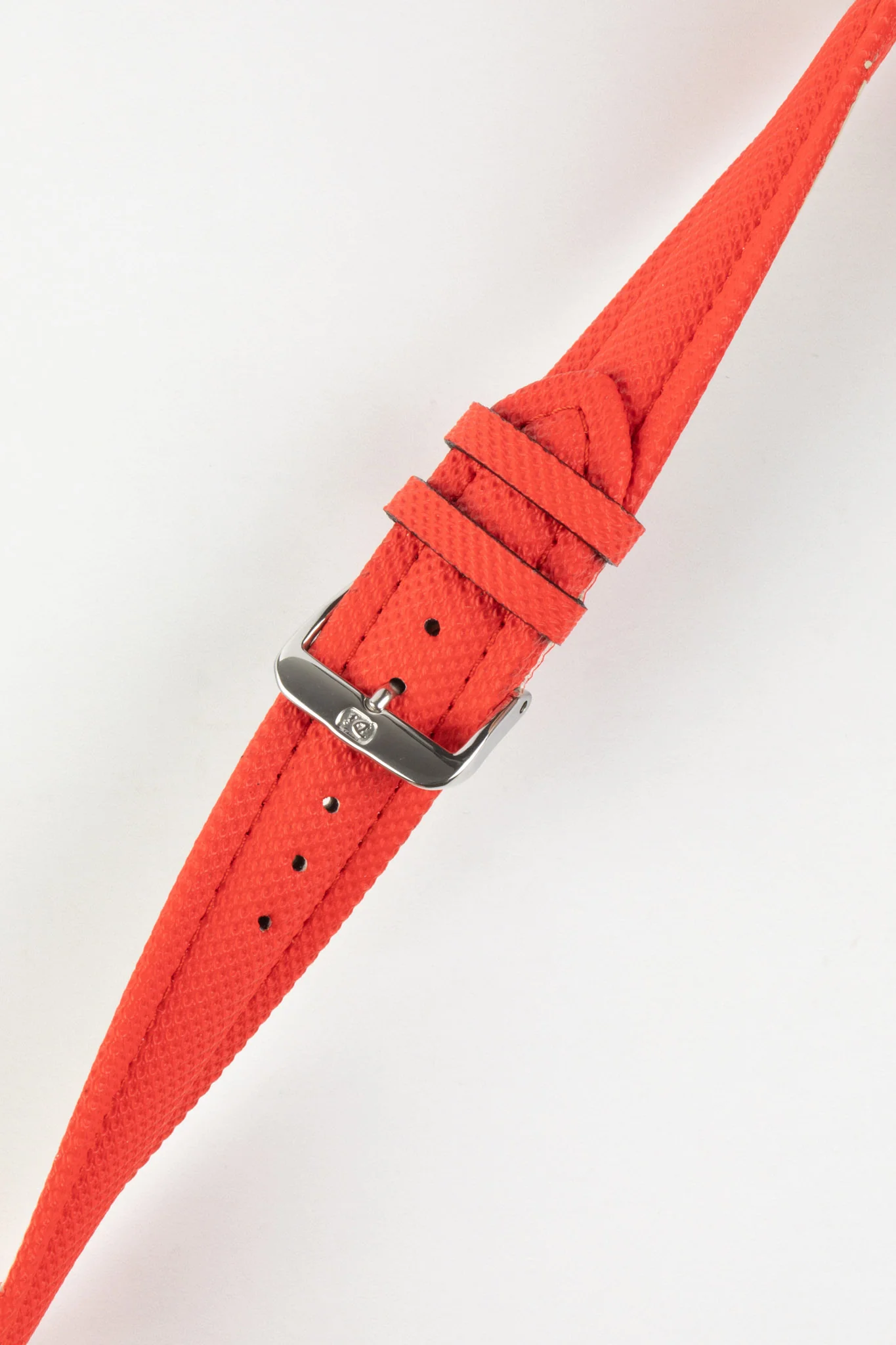 Di-Modell TRAVELLER PU Nylon Waterproof Watch Strap in RED - Image 5