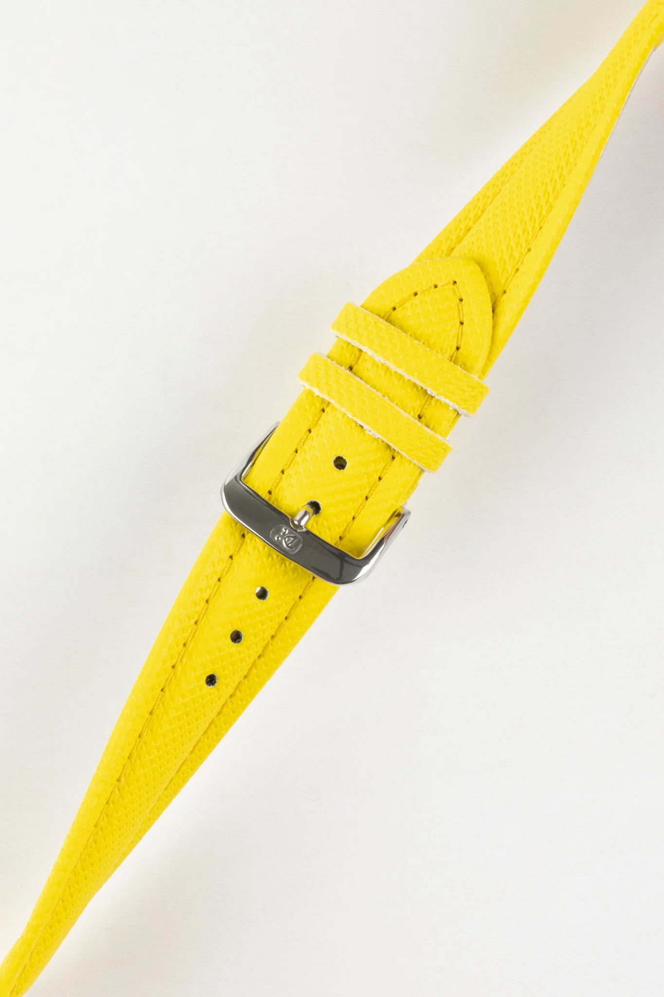 Di-Modell TRAVELLER PU Nylon Waterproof Watch Strap in YELLOW - Image 5