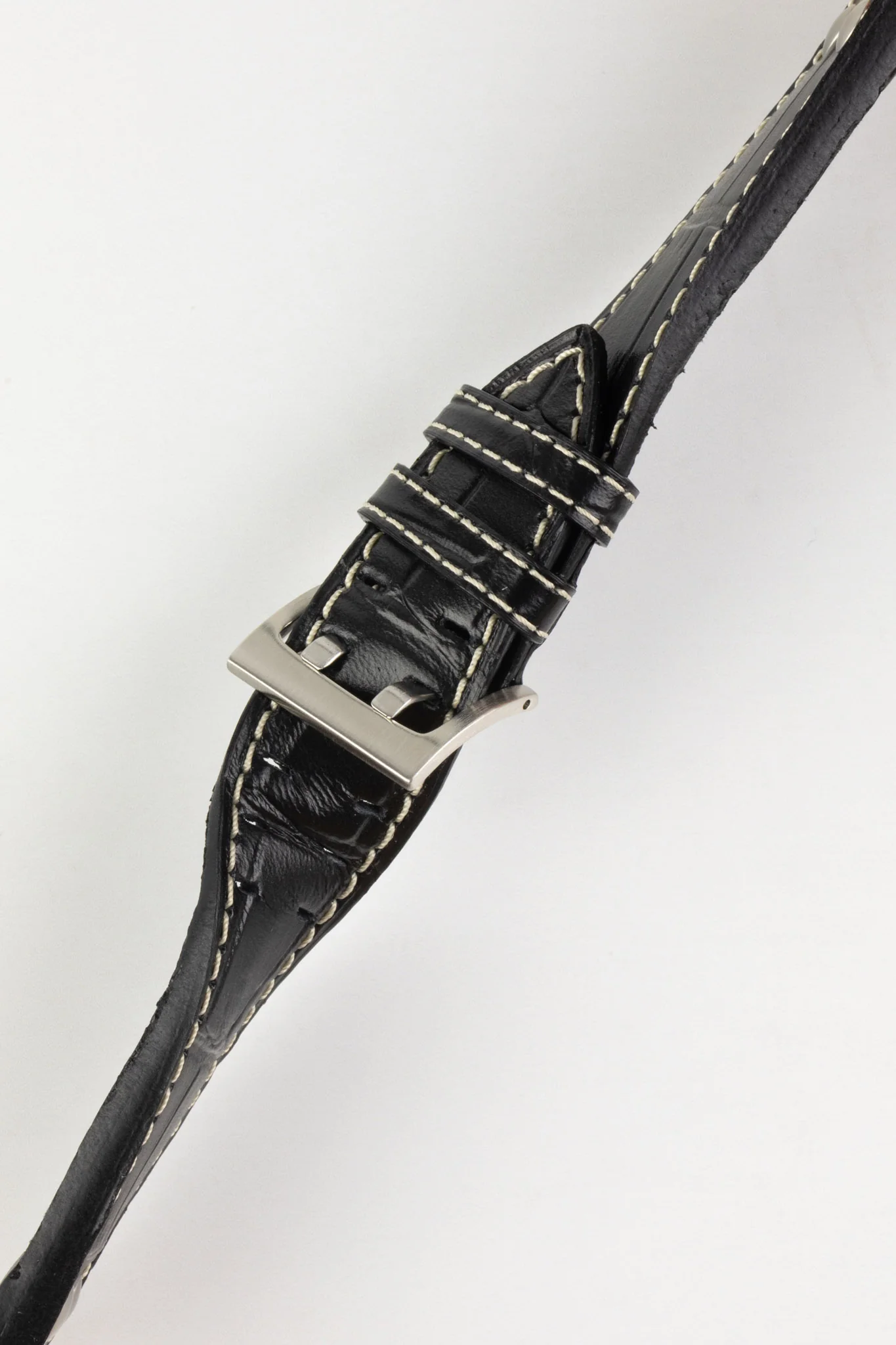 Di-Modell VENEZUELA Pilot Sport Watch Strap in BLACK - Image 3