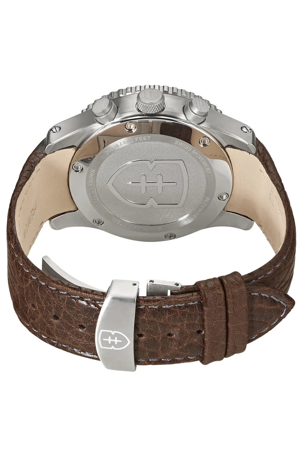 ELLIOT BROWN 929-015-L16 Bloxworth 44mm Stainless Steel Quartz Chronograph - Grey Dial - Image 3