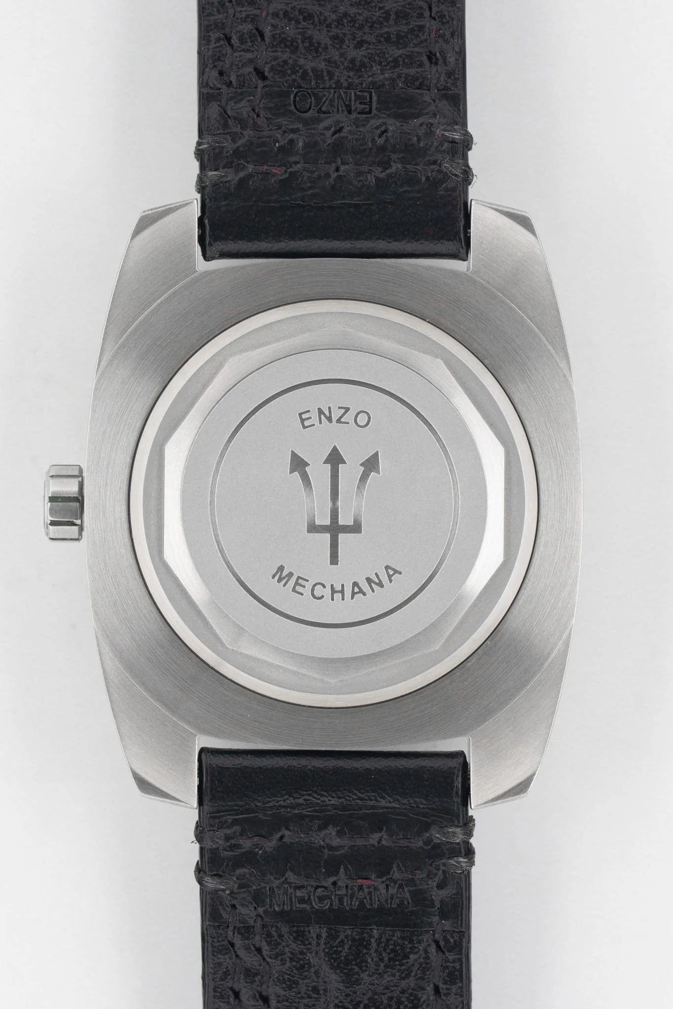 Enzo Mechana ACQUA 500m Peace Collection Automatic Watch - Gloss BLACK Dial (Non-Lumed) - Image 7