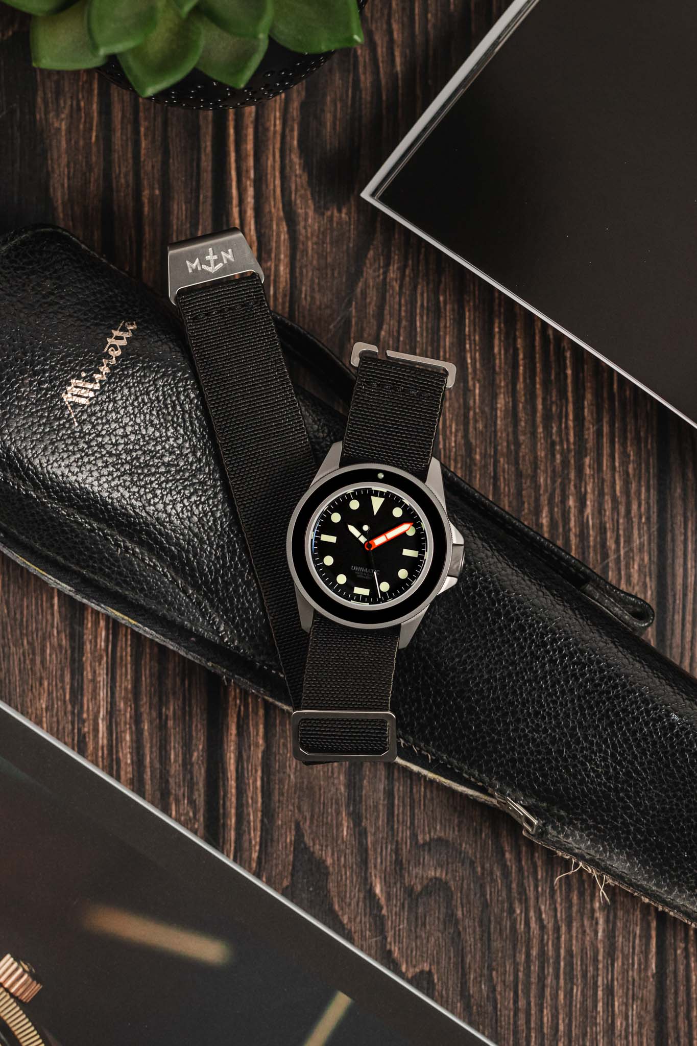 Erika's Originals BLACK OPS MN™ Strap in FULL BLACK - BRUSHED Hardware - Image 4