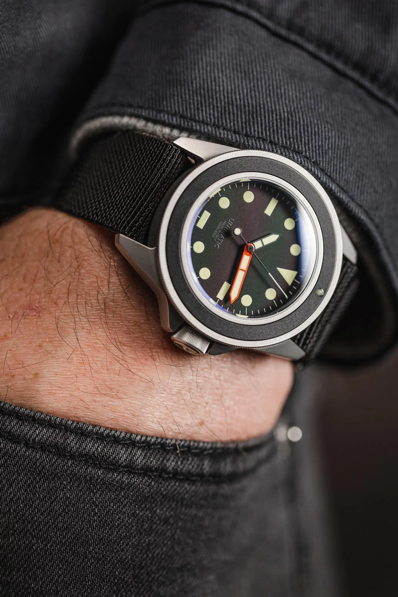 Erika's Originals BLACK OPS MN™ Strap in FULL BLACK - BRUSHED Hardware - Image 6
