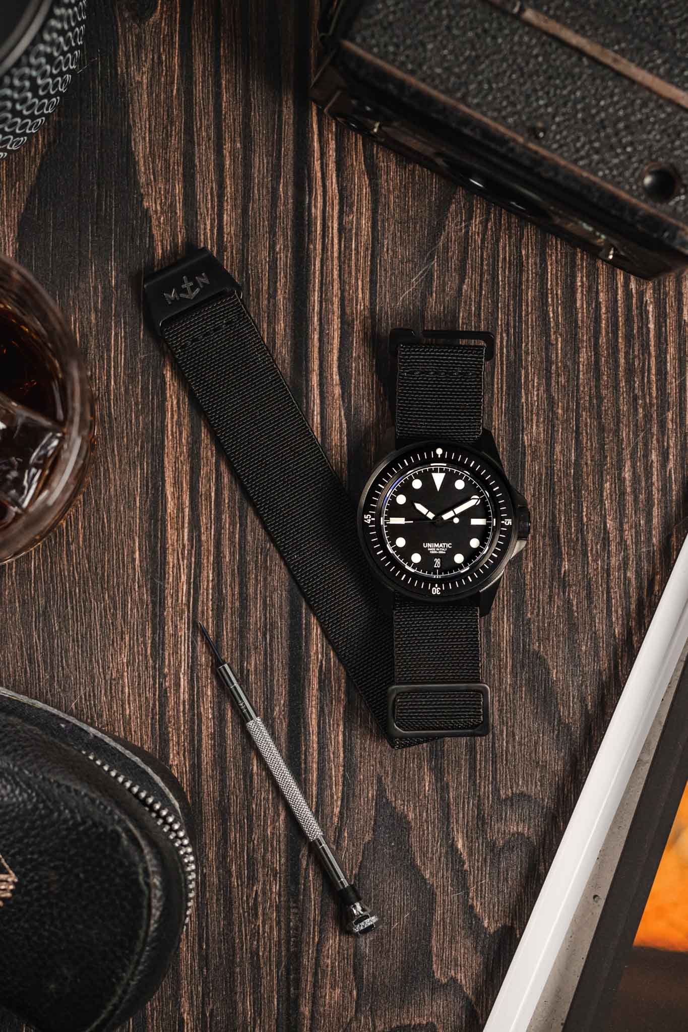 Erika's Originals BLACK OPS MN™ Strap in FULL BLACK - BLACK Hardware - Image 4