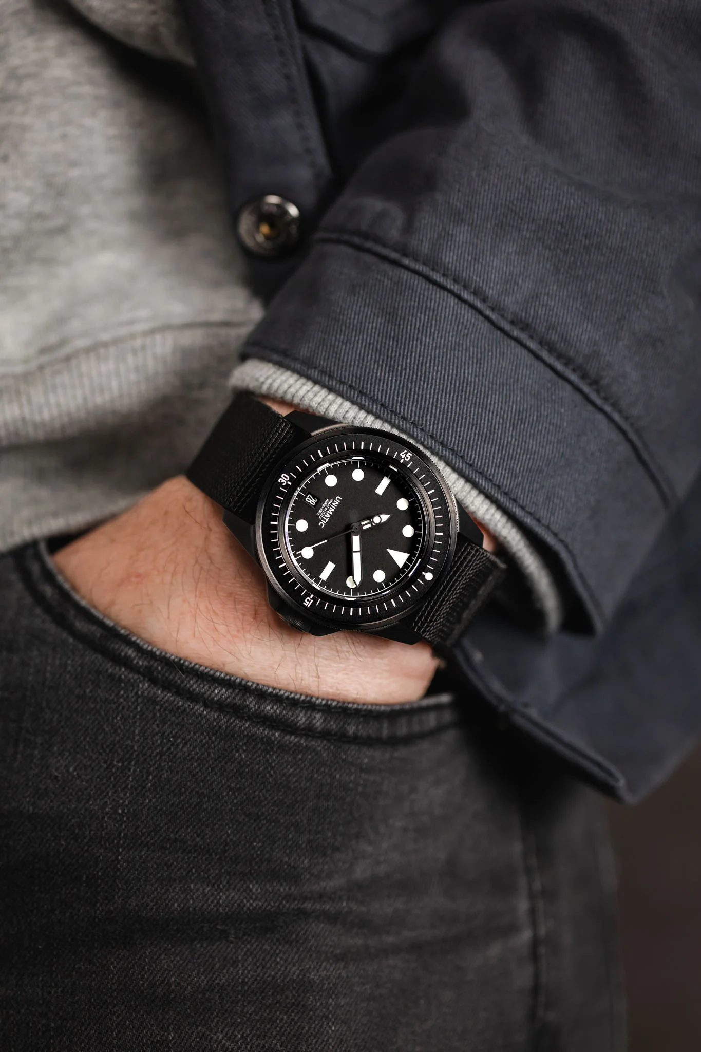 Erika's Originals BLACK OPS MN™ Strap in FULL BLACK - BLACK Hardware - Image 6