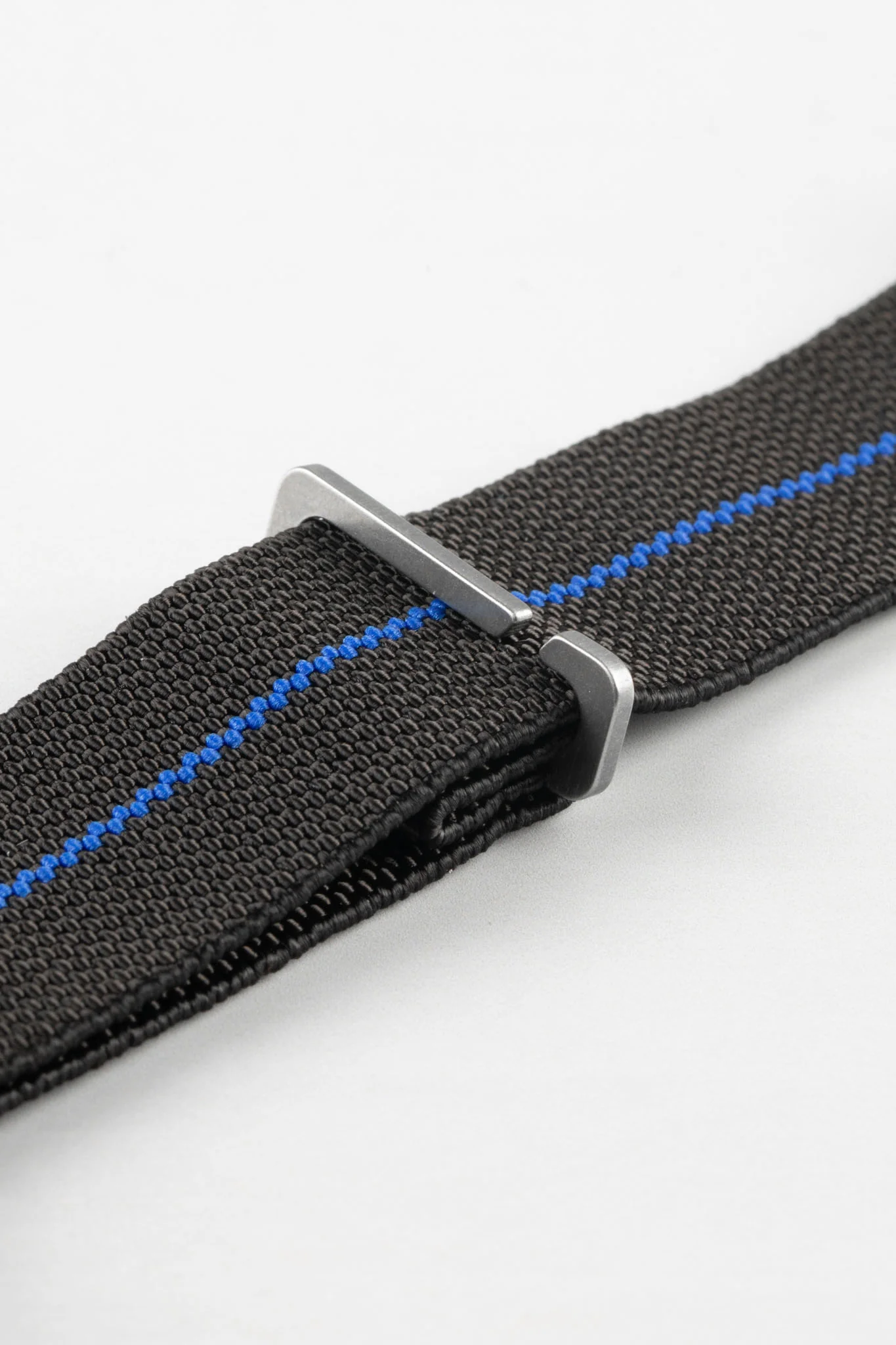 Erika's Originals BLACK OPS MN™ Strap with ROYAL BLUE Centerline - BRUSHED Hardware - Image 8