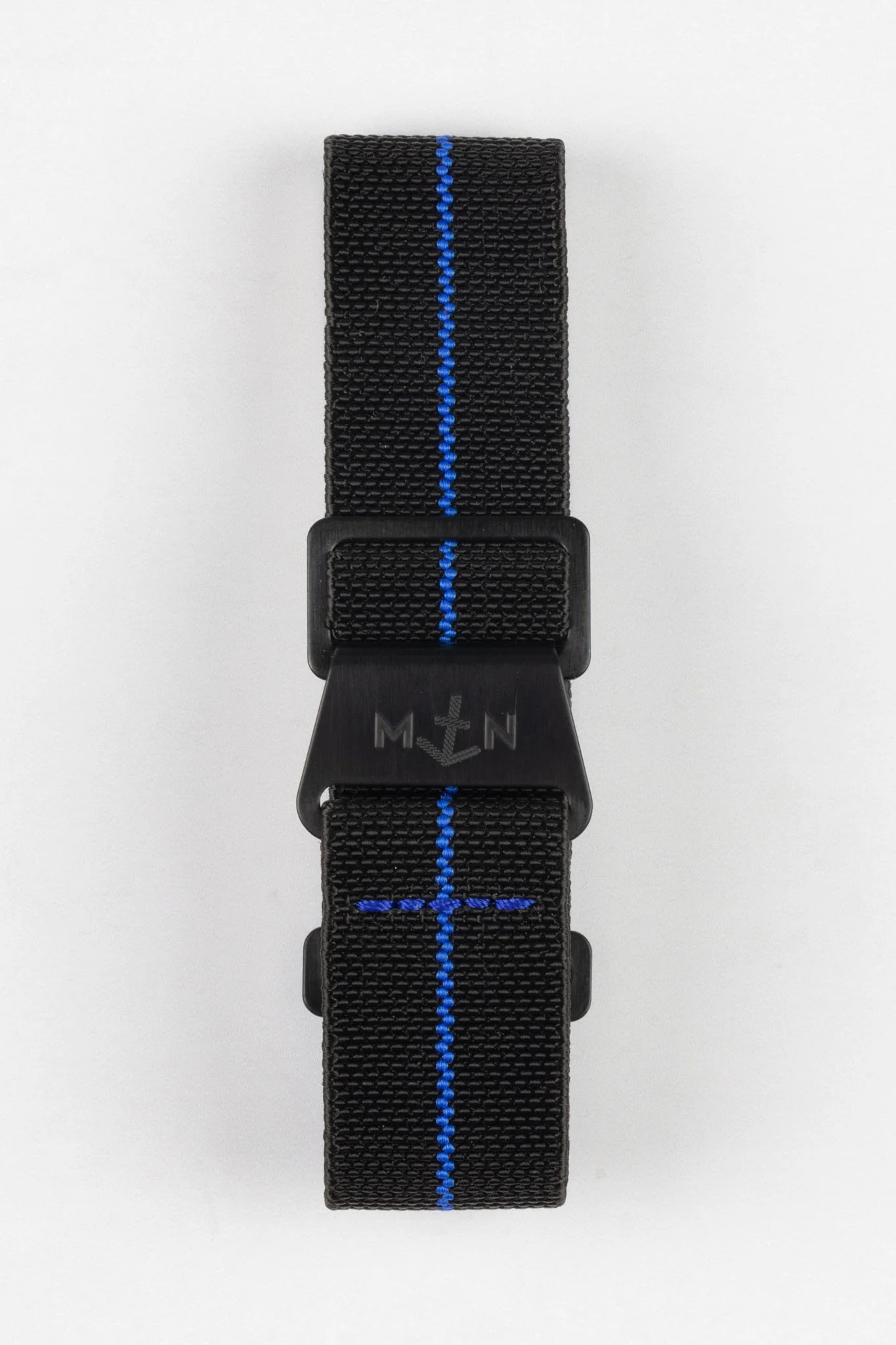 Erika's Originals BLACK OPS MN™ Strap with BLUE Centerline - BLACK Hardware - Image 8