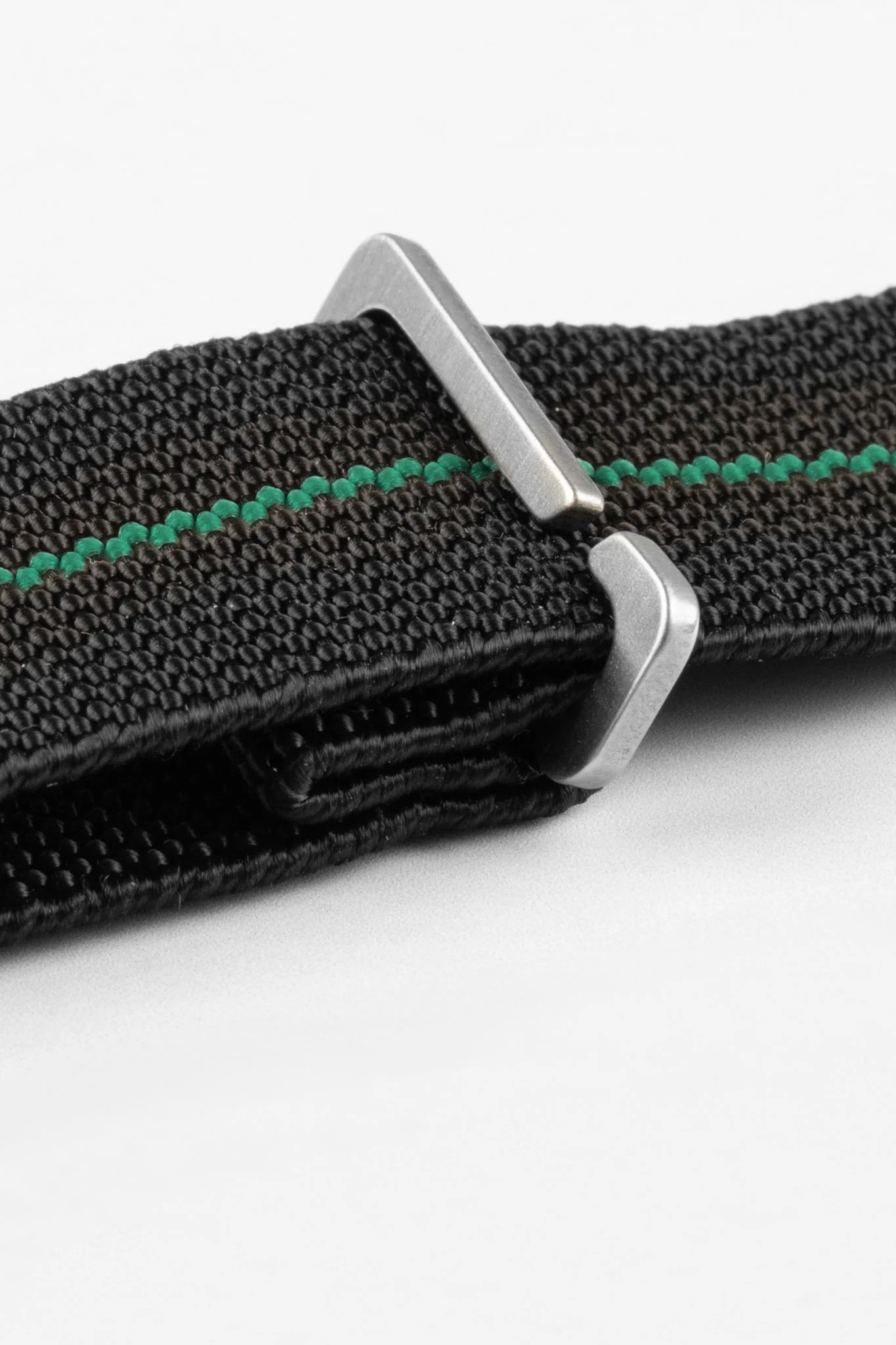 Erika's Originals BLACK OPS MN™ Strap with GREEN Centerline - BRUSHED Hardware - Image 6