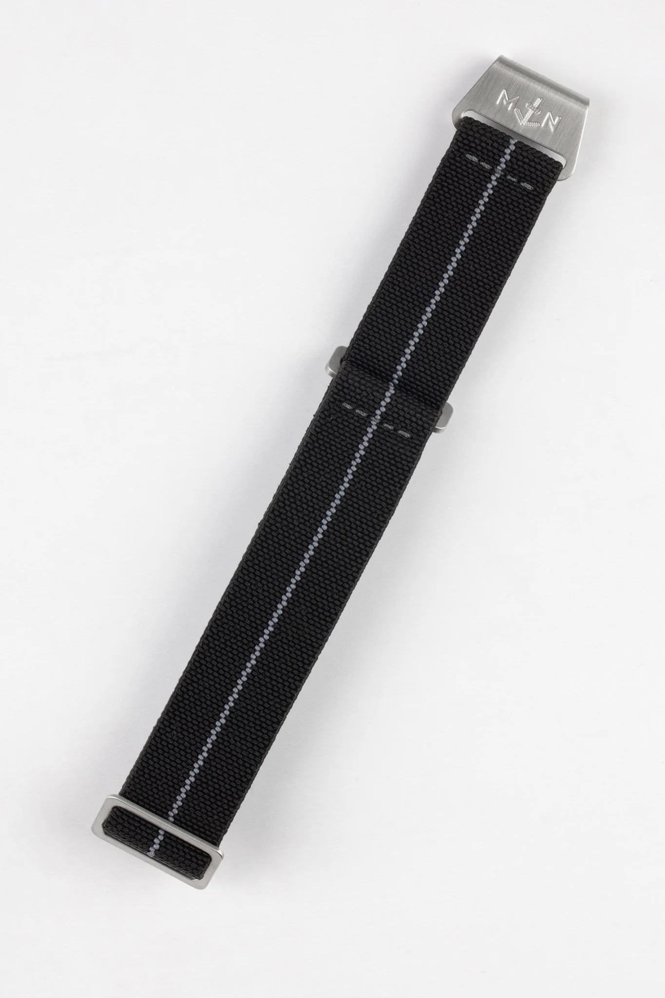 Erika's Originals BLACK OPS MN™ Strap with GREY Centerline - BRUSHED Hardware - Image 7