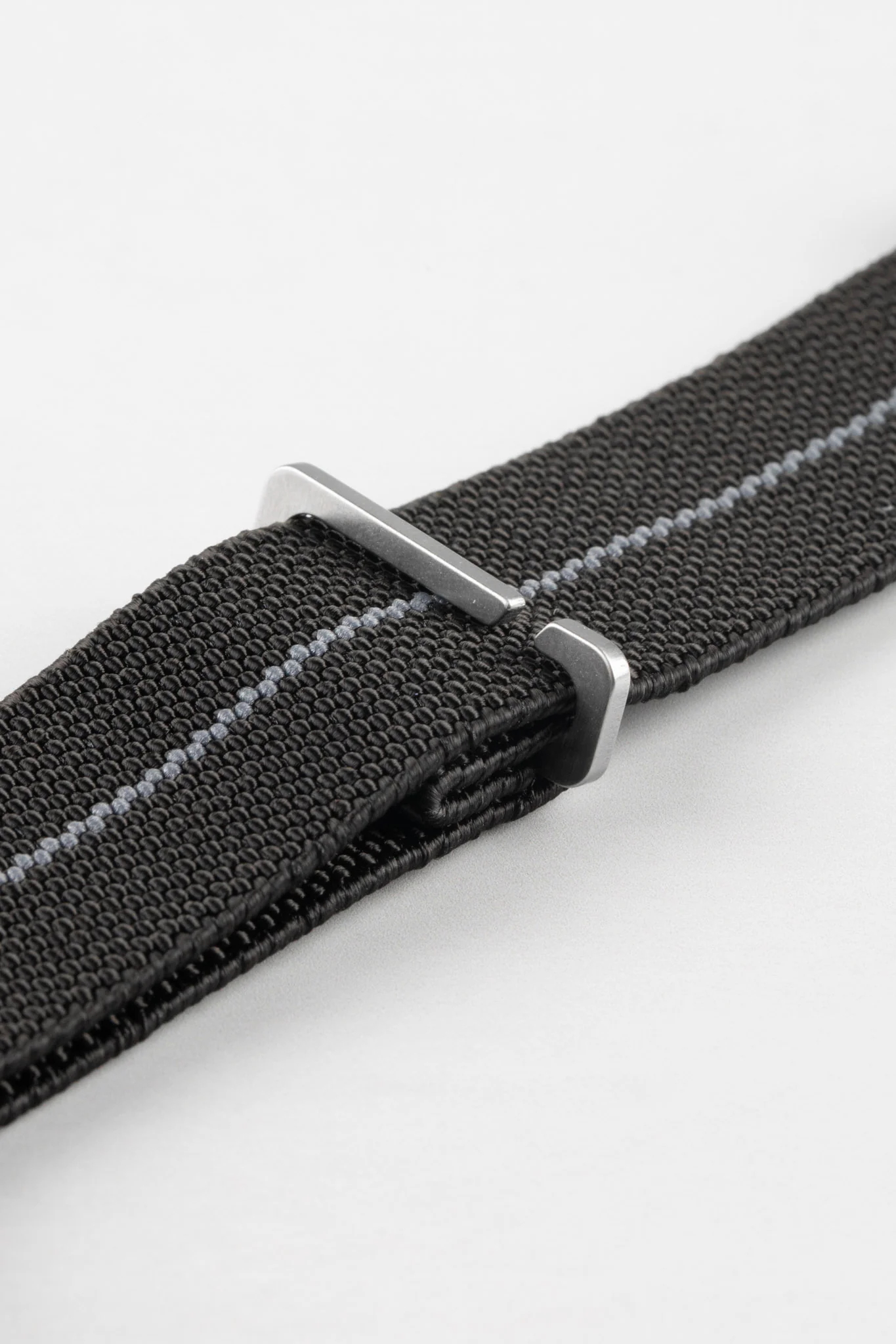 Erika's Originals BLACK OPS MN™ Strap with GREY Centerline - BRUSHED Hardware - Image 8