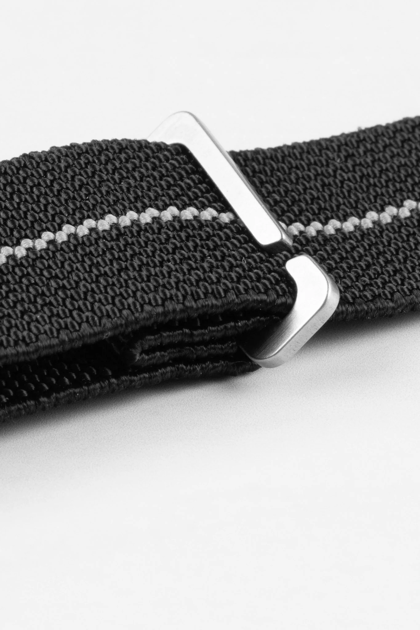 Erika's Originals BLACK OPS MN™ Strap with LIGHT GREY Centerline - BRUSHED Hardware - Image 9