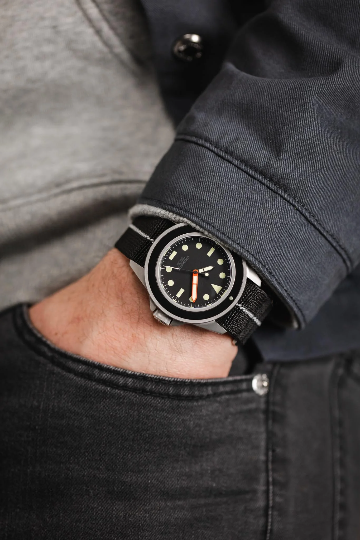 Erika's Originals BLACK OPS MN™ Strap with LUMED Centerline - BRUSHED Hardware - Image 6