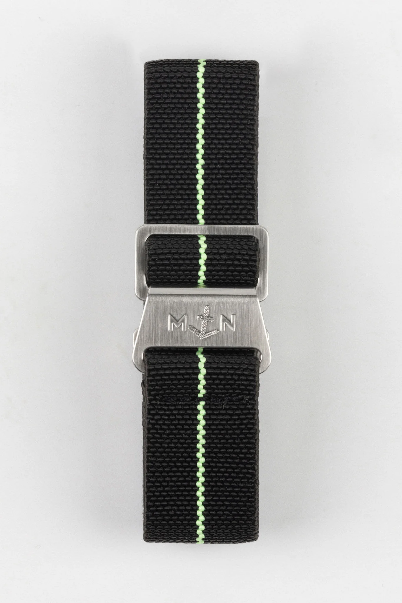 Erika's Originals BLACK OPS MN™ Strap with MINT GREEN Centerline - BRUSHED Hardware - Image 10