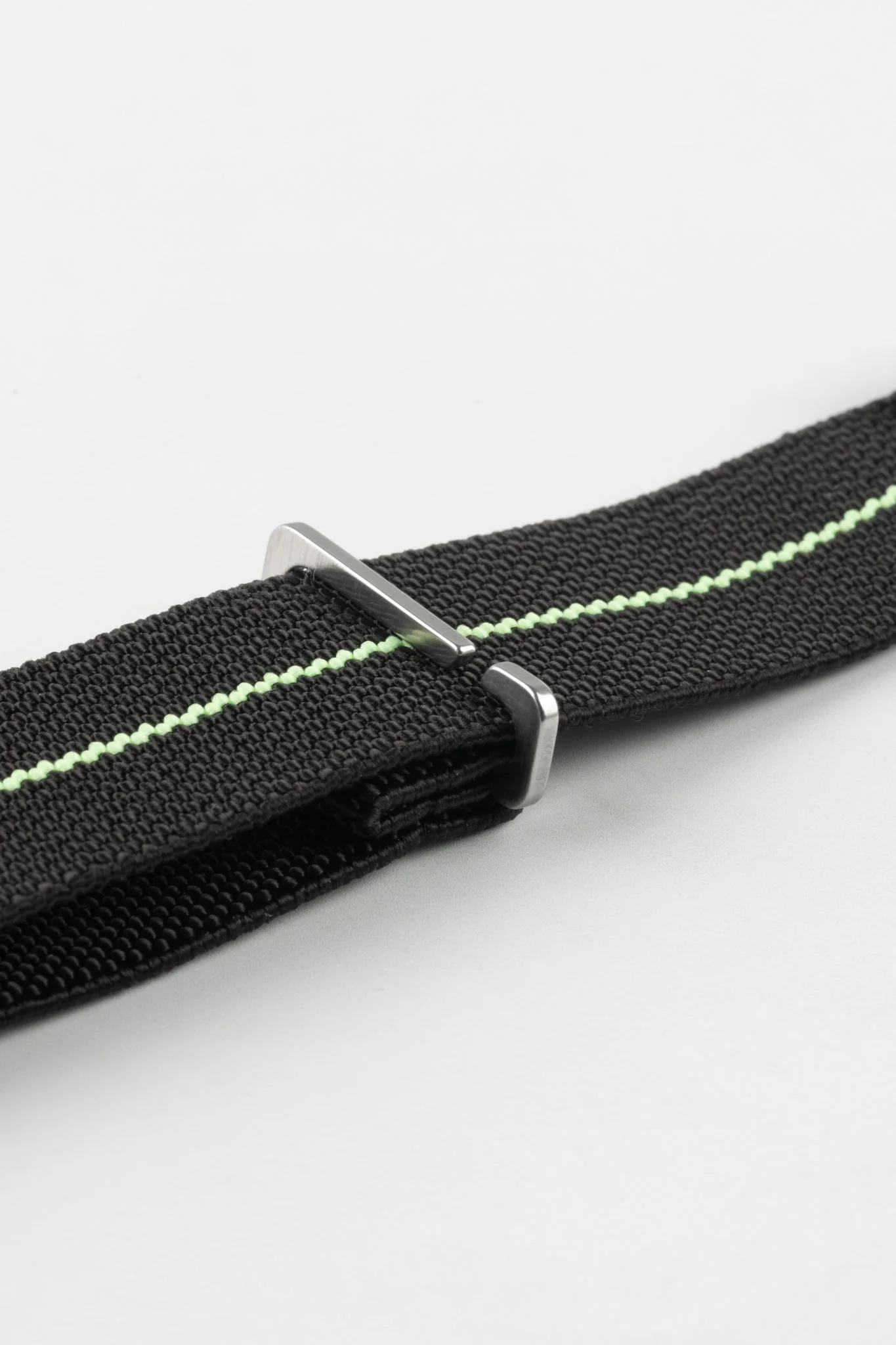 Erika's Originals BLACK OPS MN™ Strap with MINT GREEN Centerline - BRUSHED Hardware - Image 8