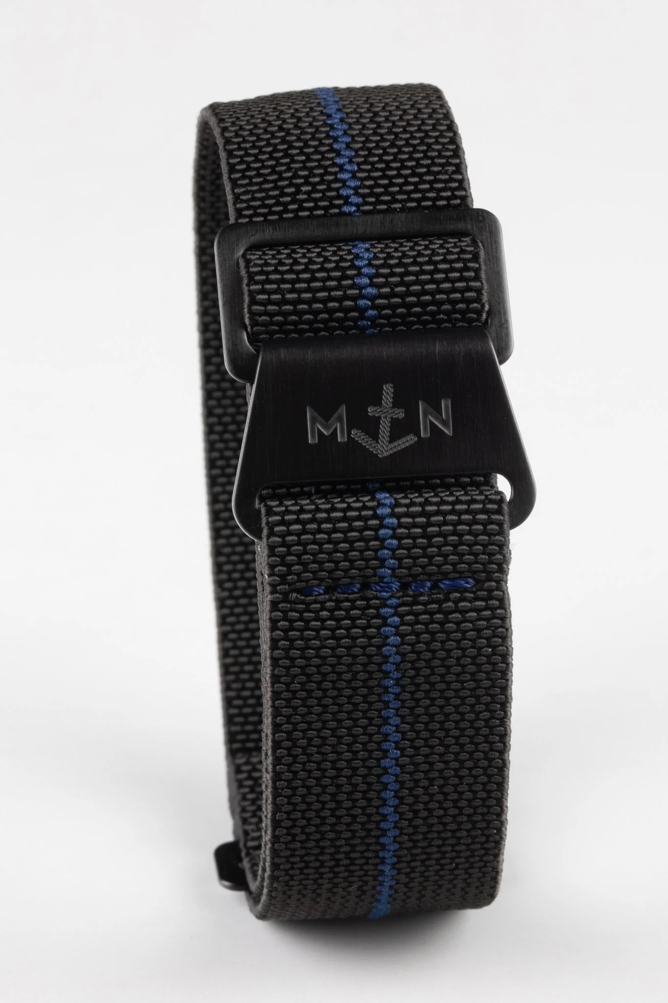 Erika's Originals BLACK OPS MN™ Strap with NAVY Centerline - BLACK Hardware - Image 3