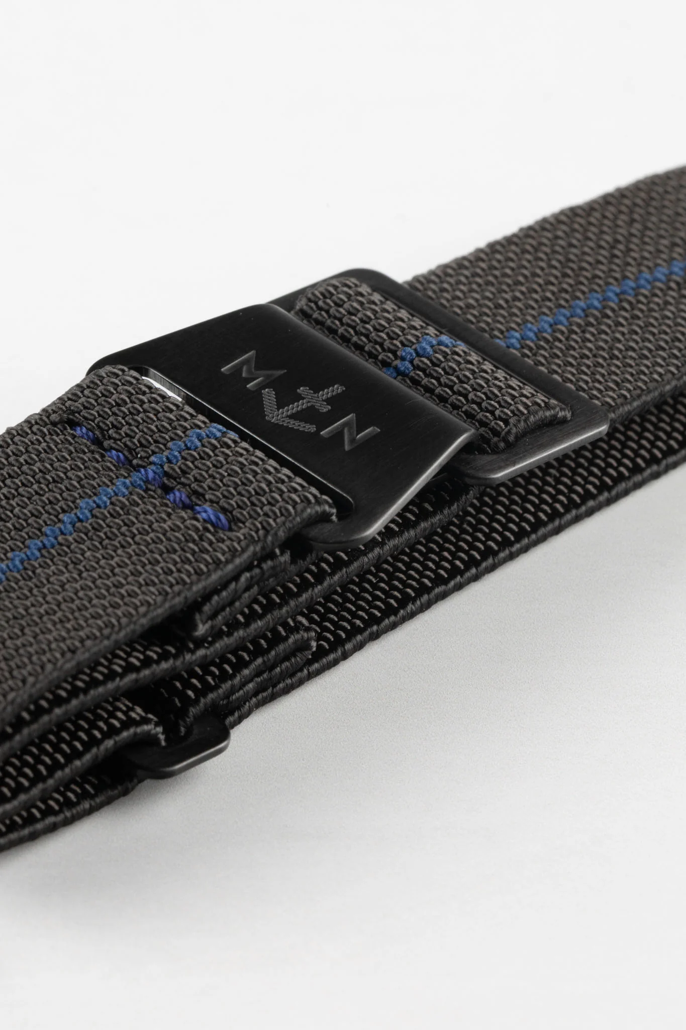 Erika's Originals BLACK OPS MN™ Strap with NAVY Centerline - BLACK Hardware - Image 5