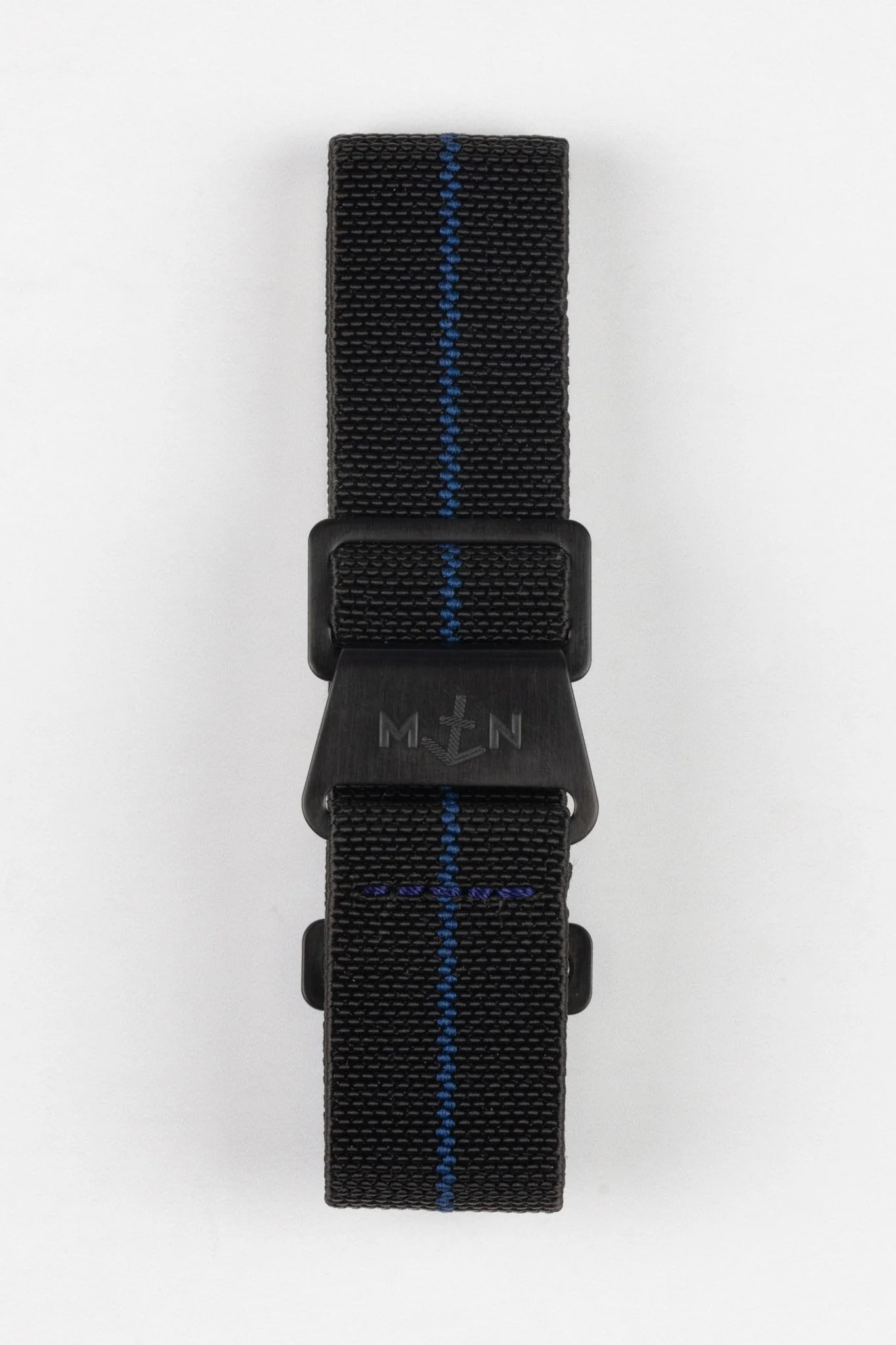 Erika's Originals BLACK OPS MN™ Strap with NAVY Centerline - BLACK Hardware - Image 8