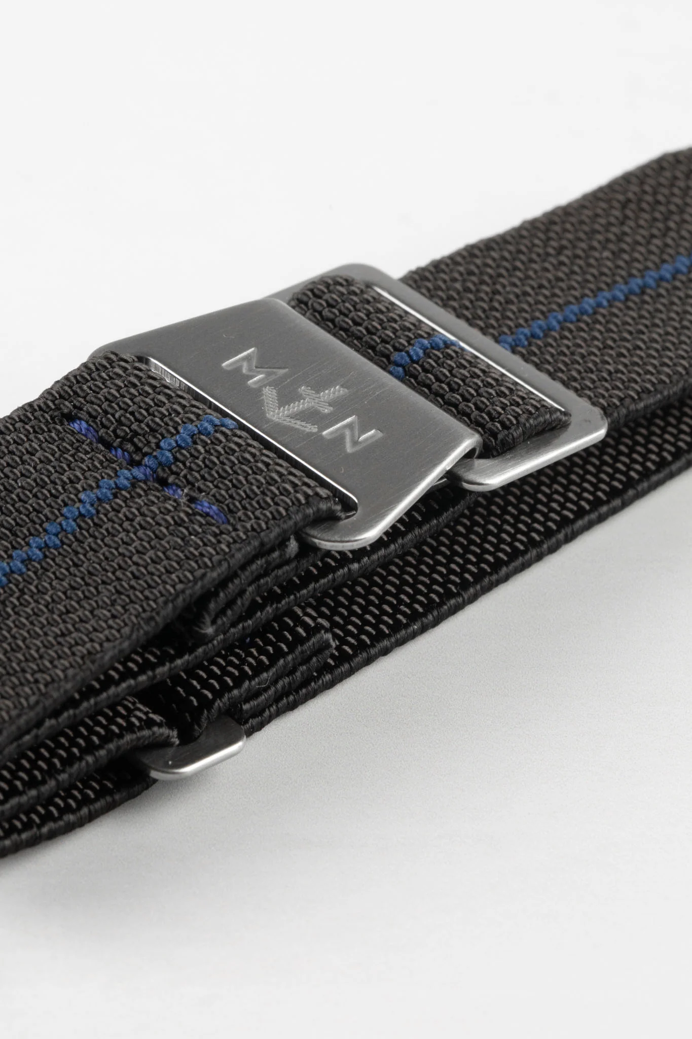 Erika's Originals BLACK OPS MN™ Strap with NAVY Centerline - BRUSHED Hardware - Image 5
