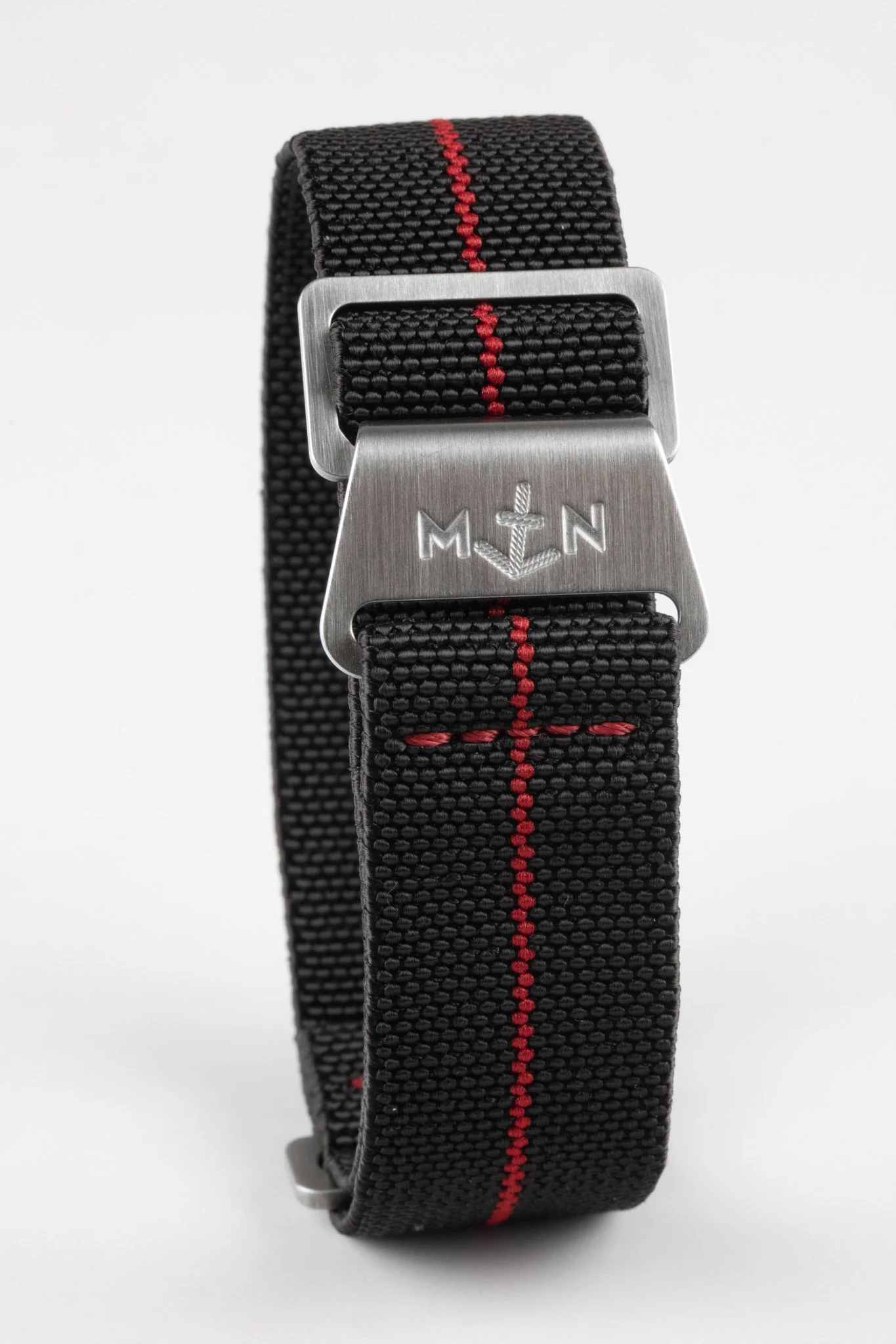 Erika's Originals BLACK OPS MN™ Strap with RED Centerline - BRUSHED Hardware - Image 3