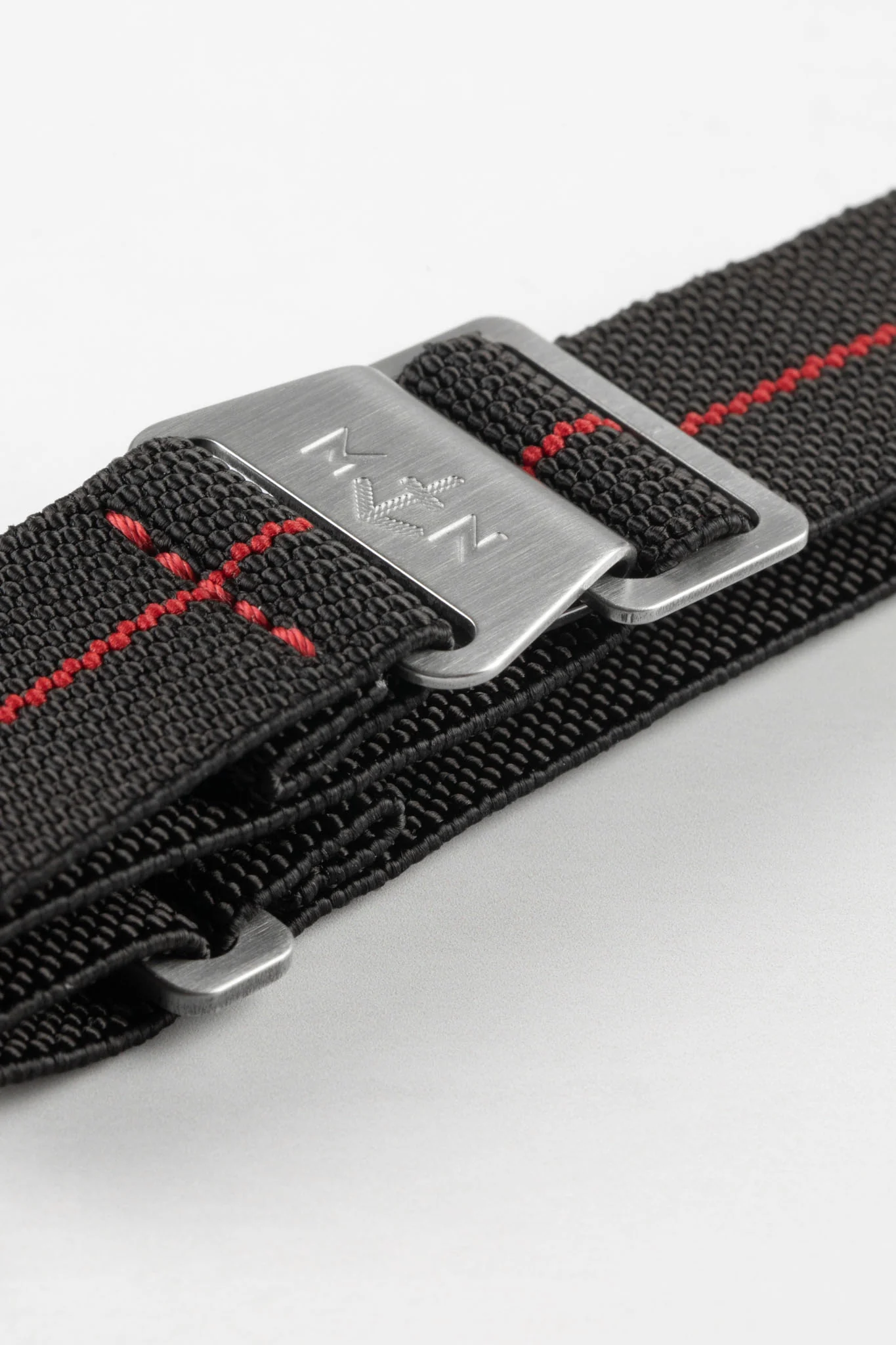 Erika's Originals BLACK OPS MN™ Strap with RED Centerline - BRUSHED Hardware - Image 5