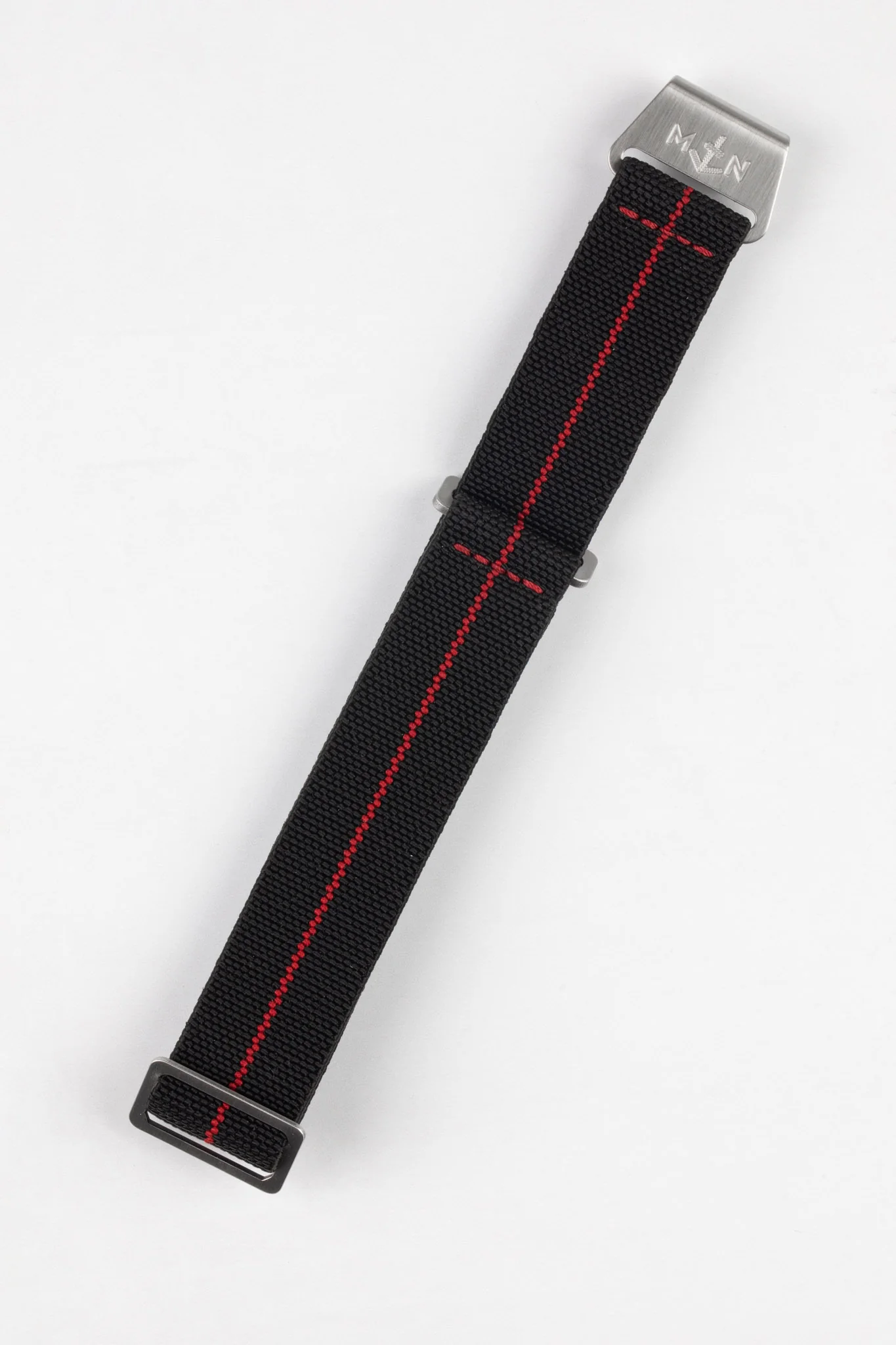 Erika's Originals BLACK OPS MN™ Strap with RED Centerline - BRUSHED Hardware - Image 7