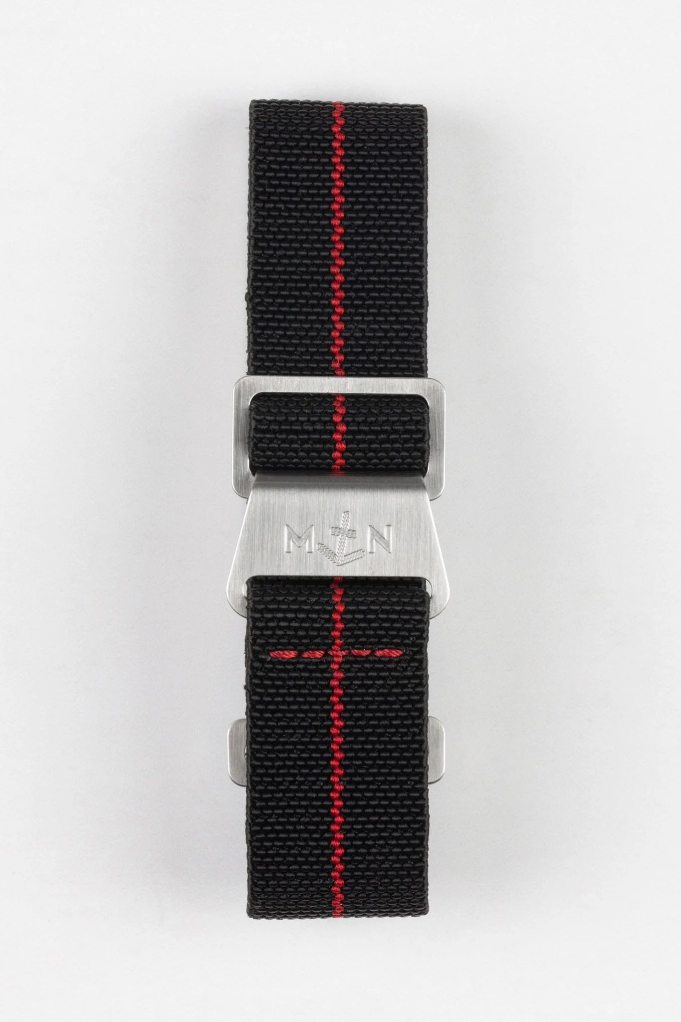 Erika's Originals BLACK OPS MN™ Strap with RED Centerline - BRUSHED Hardware - Image 9