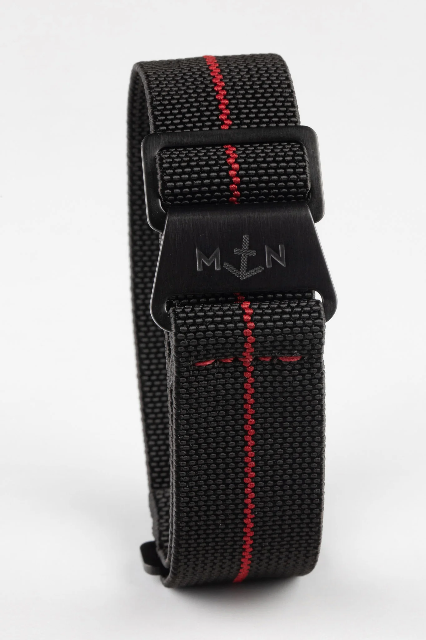 Erika's Originals BLACK OPS MN™ Strap with RED Centerline - BLACK Hardware - Image 3