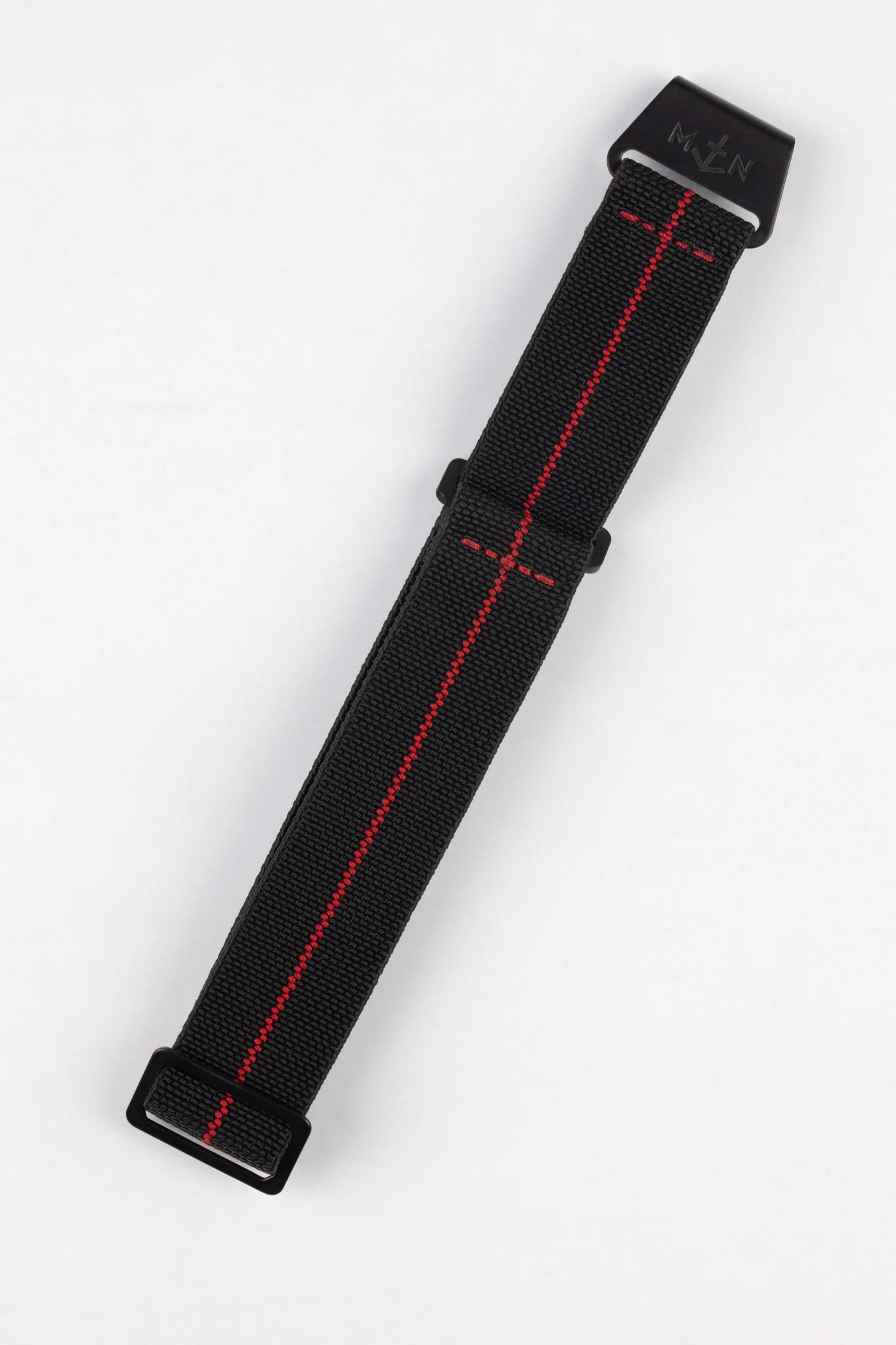 Erika's Originals BLACK OPS MN™ Strap with RED Centerline - BLACK Hardware - Image 7