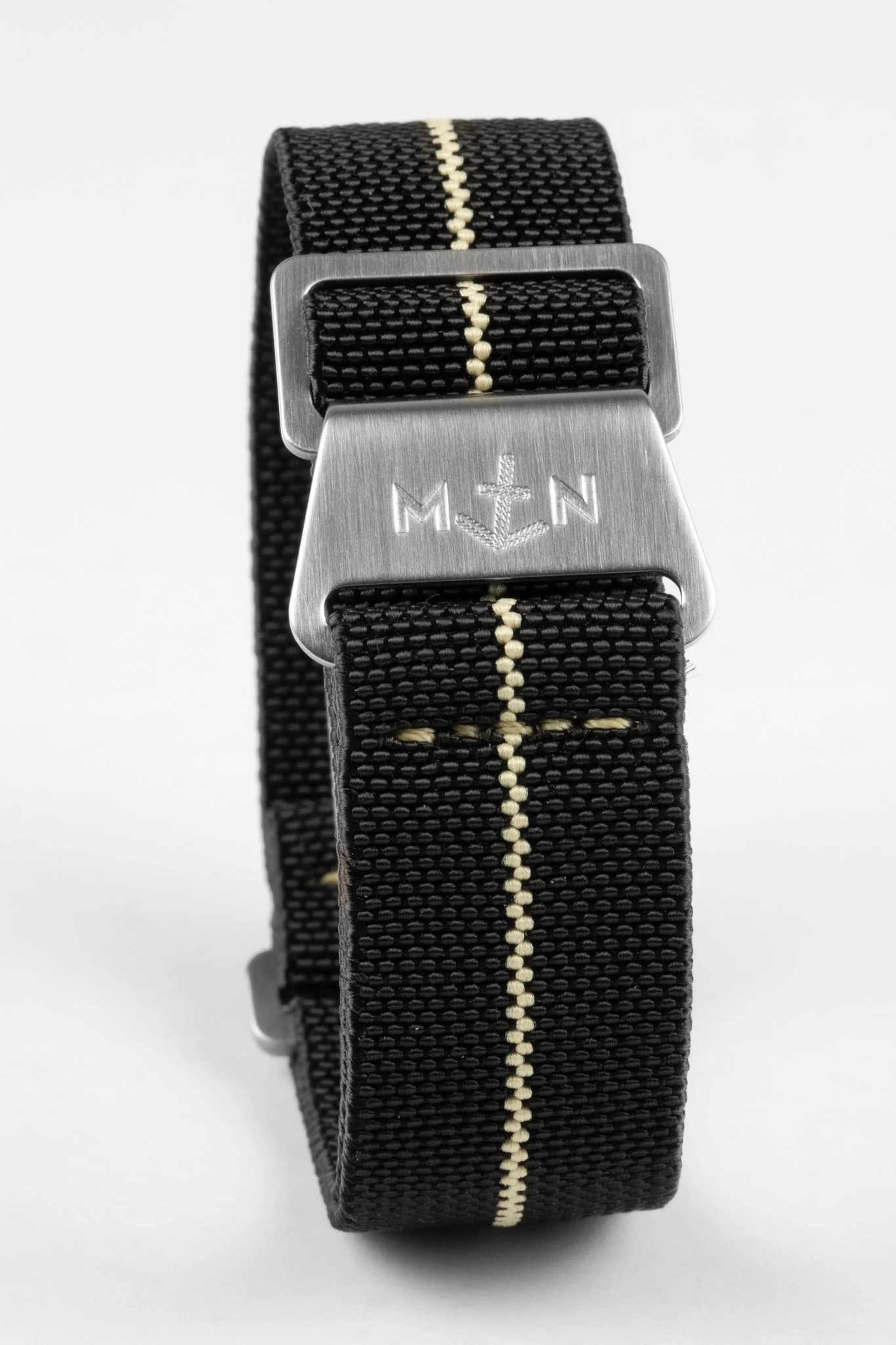 Erika's Originals BLACK OPS MN™ Strap with SAND Centerline - BRUSHED Hardware - Image 3