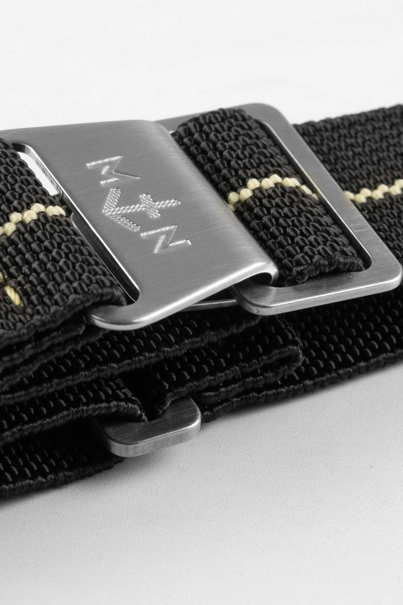 Erika's Originals BLACK OPS MN™ Strap with SAND Centerline - BRUSHED Hardware - Image 4