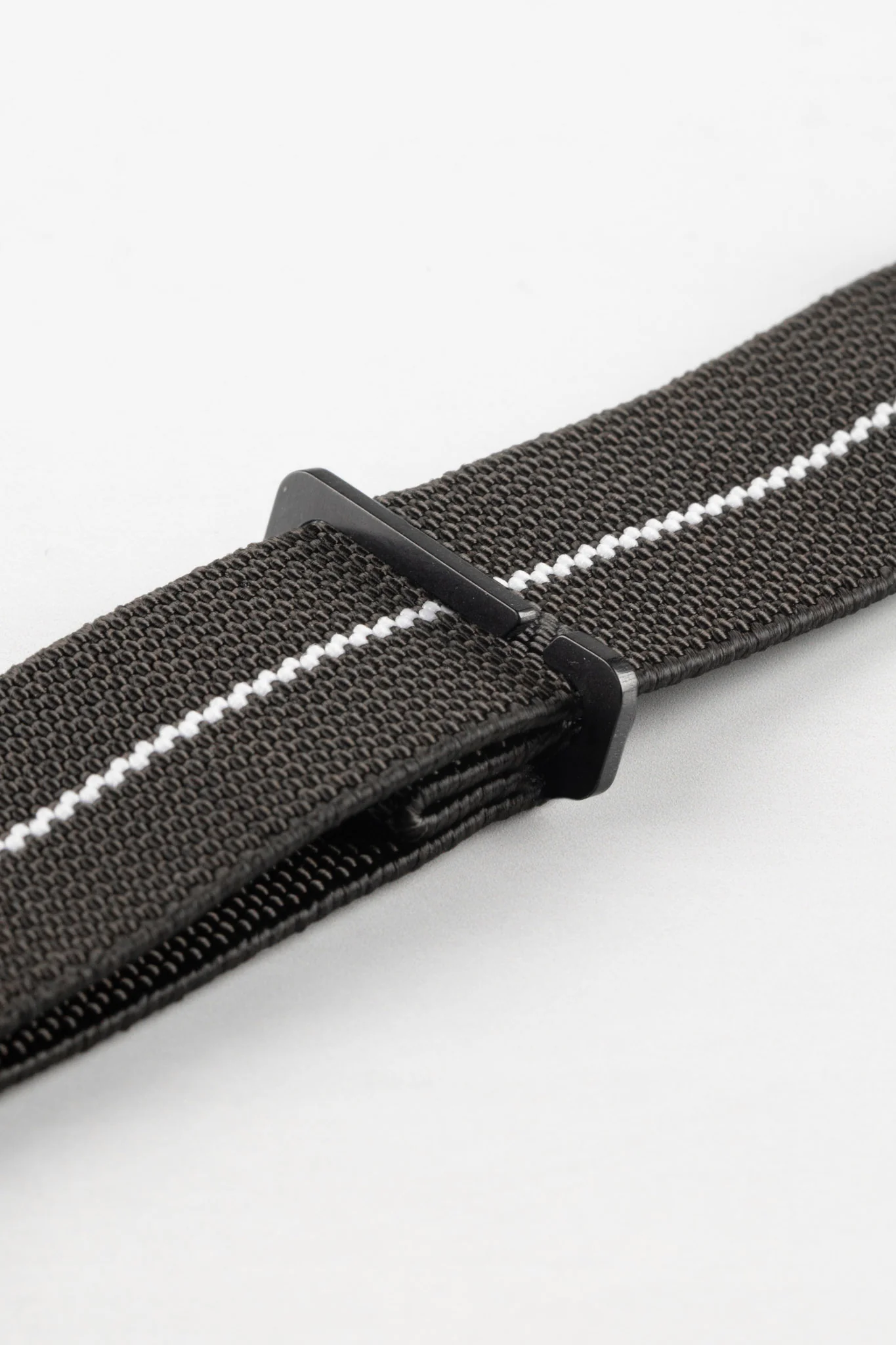 Erika's Originals BLACK OPS MN™ Strap with WHITE Centerline - BLACK Hardware - Image 8