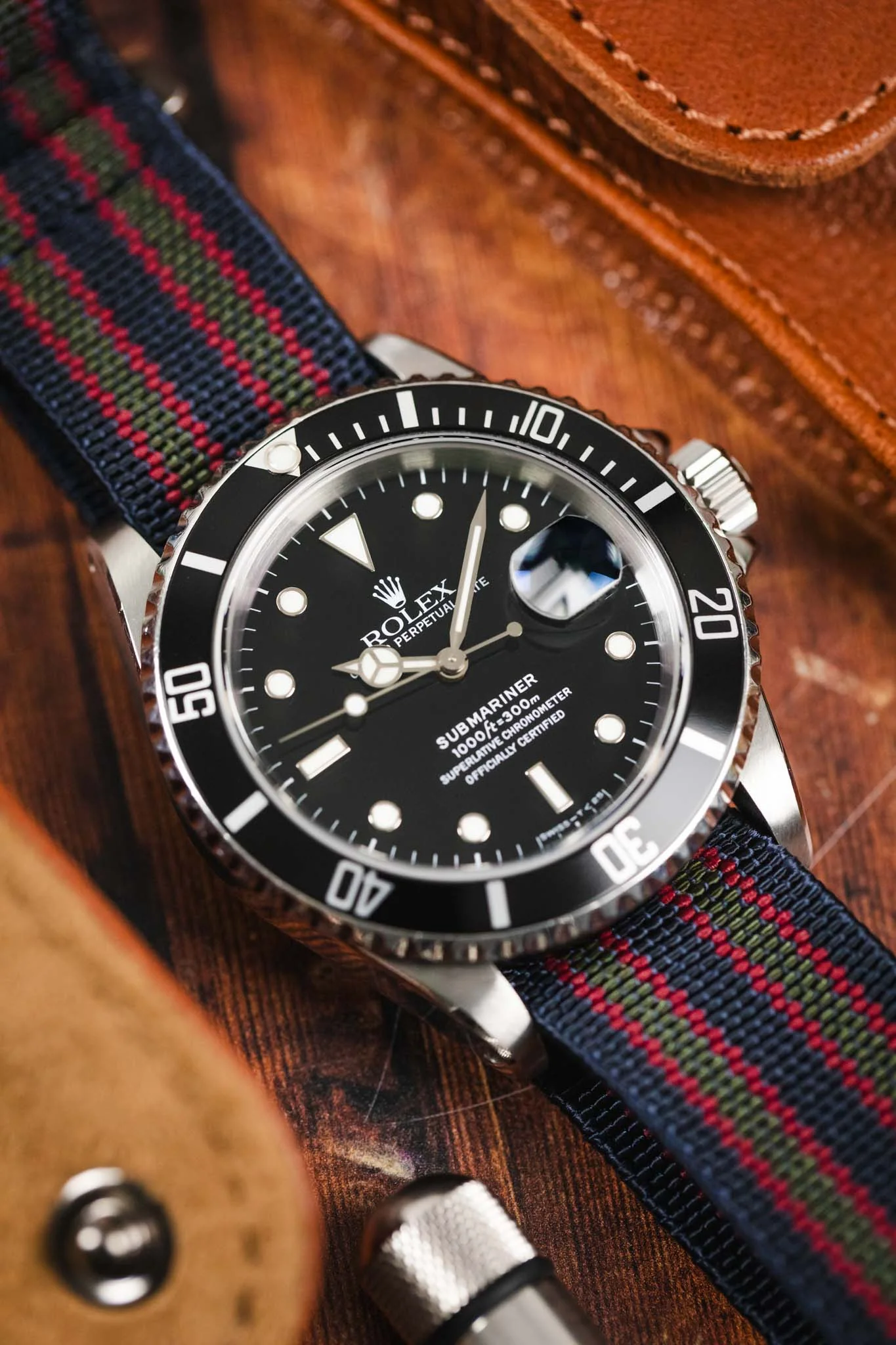 Erika's Originals CONNERY MN™  Watch Strap with - BRUSHED Hardware - Image 6