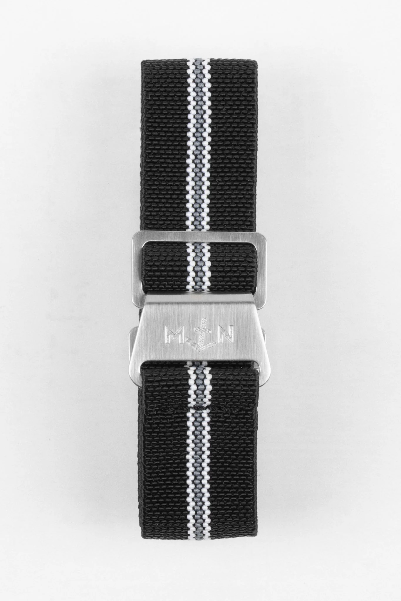 Erika's Originals CORSA MN™ Strap with GREY Centerline - BRUSHED Hardware - Image 10