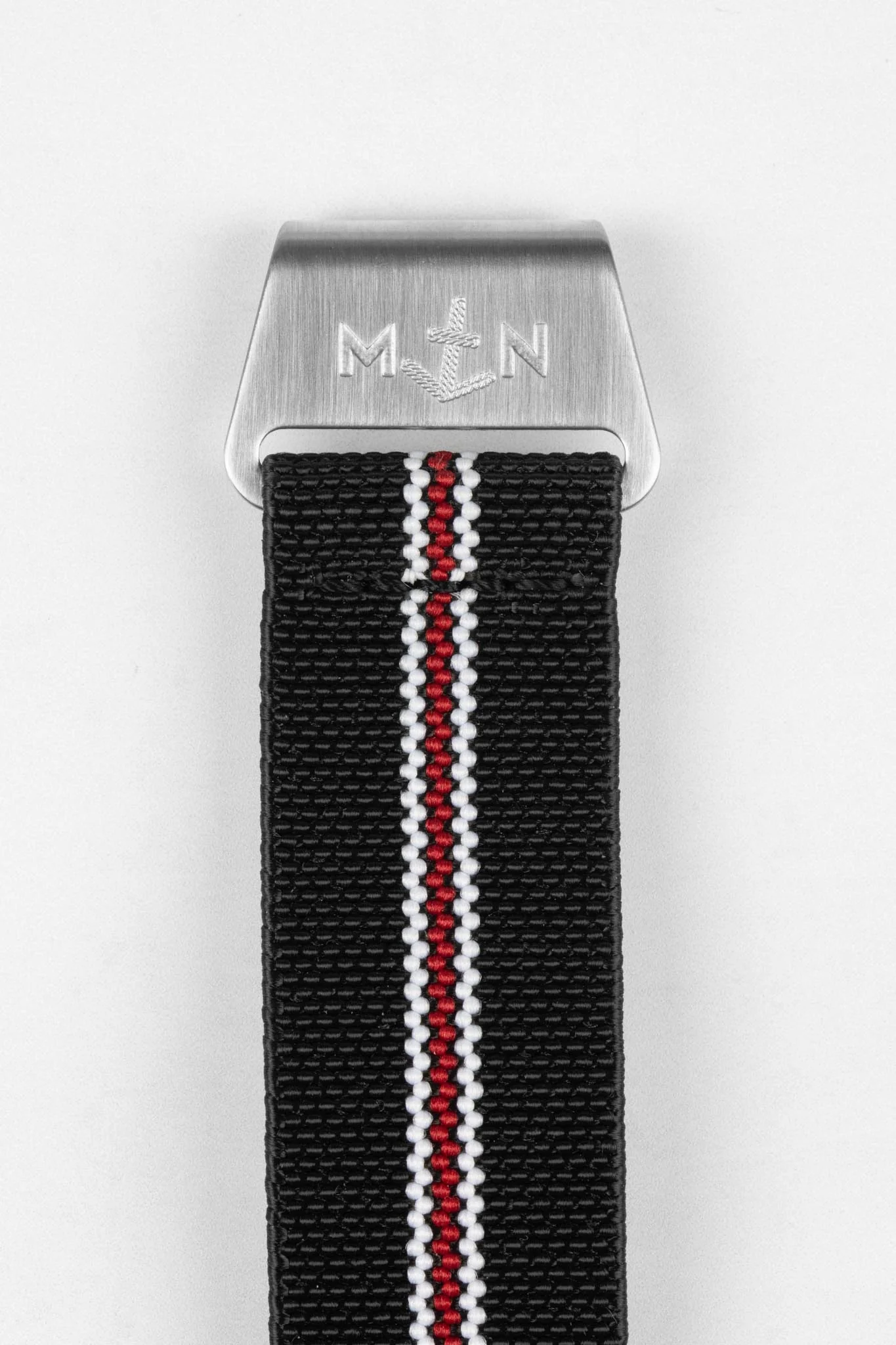 Erika's Originals CORSA MN™ Strap with RED Centerline - BRUSHED Hardware - Image 8