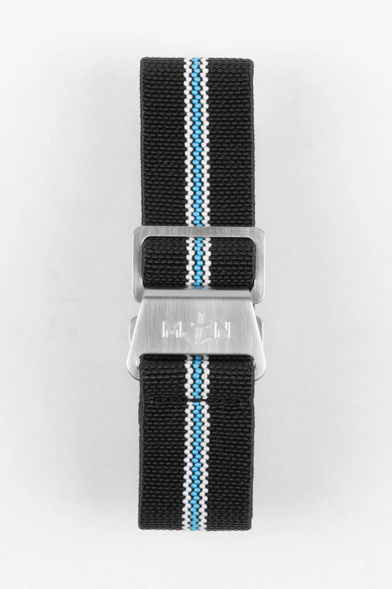 Erika's Originals CORSA MN™ Strap with TURQUOISE Centerline - BRUSHED Hardware - Image 10