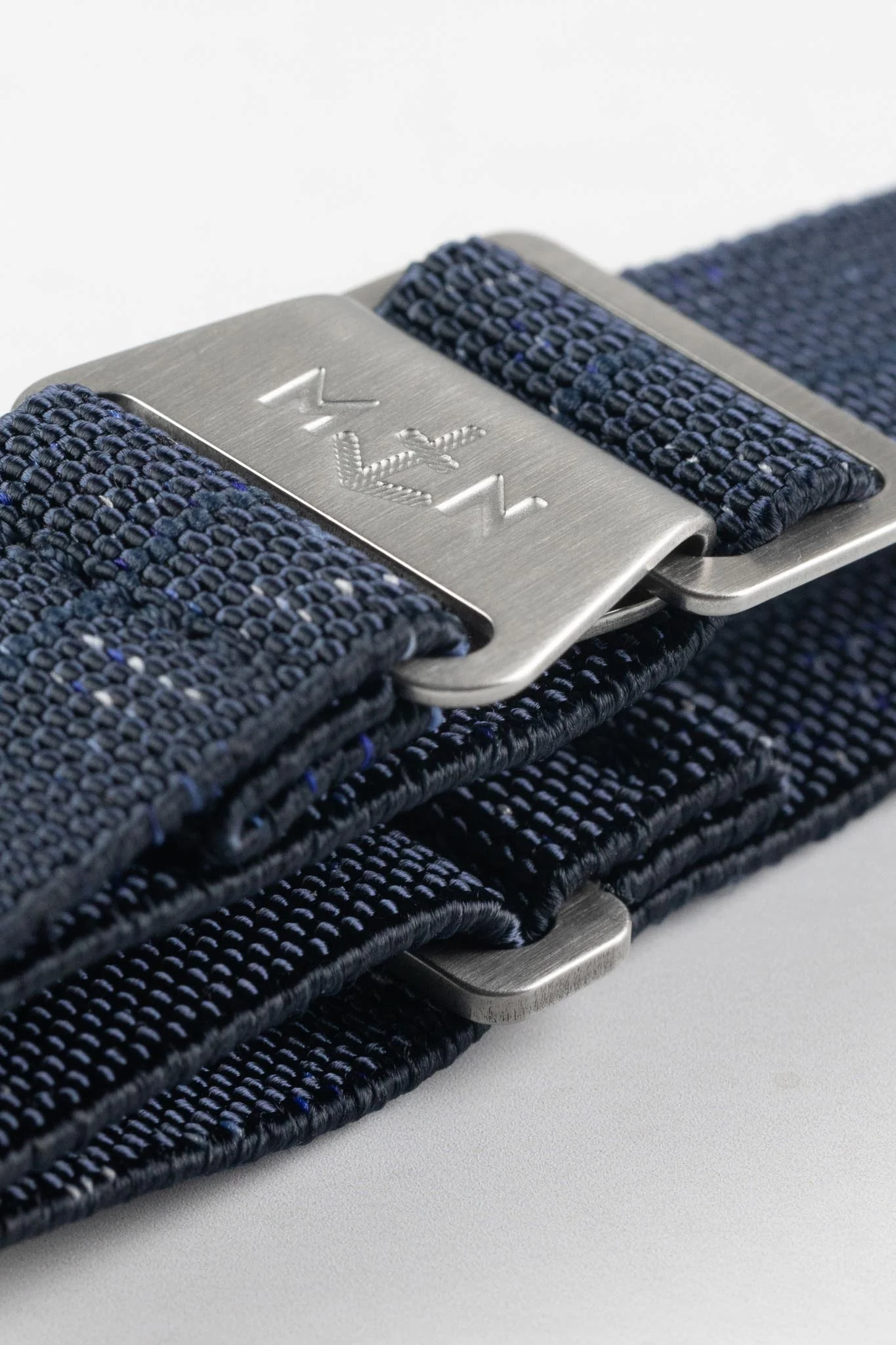 Erika's Originals INDIGO DENIM MN™ Strap in TWO-TONE DENIM - BRUSHED Hardware - Image 7