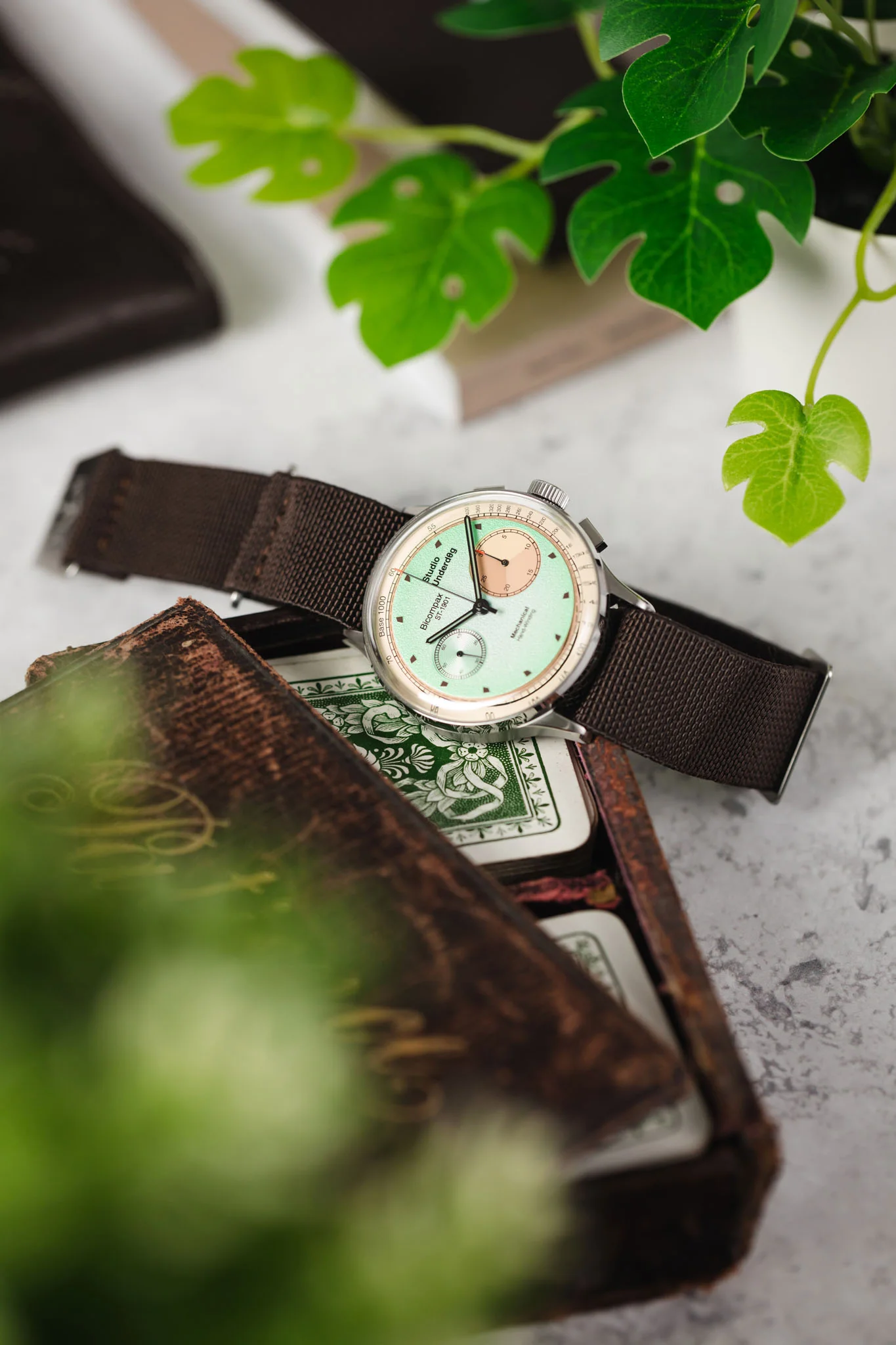 Erika's Originals HAVANA MN™ Strap in FULL BROWN - BRUSHED Hardware - Image 4