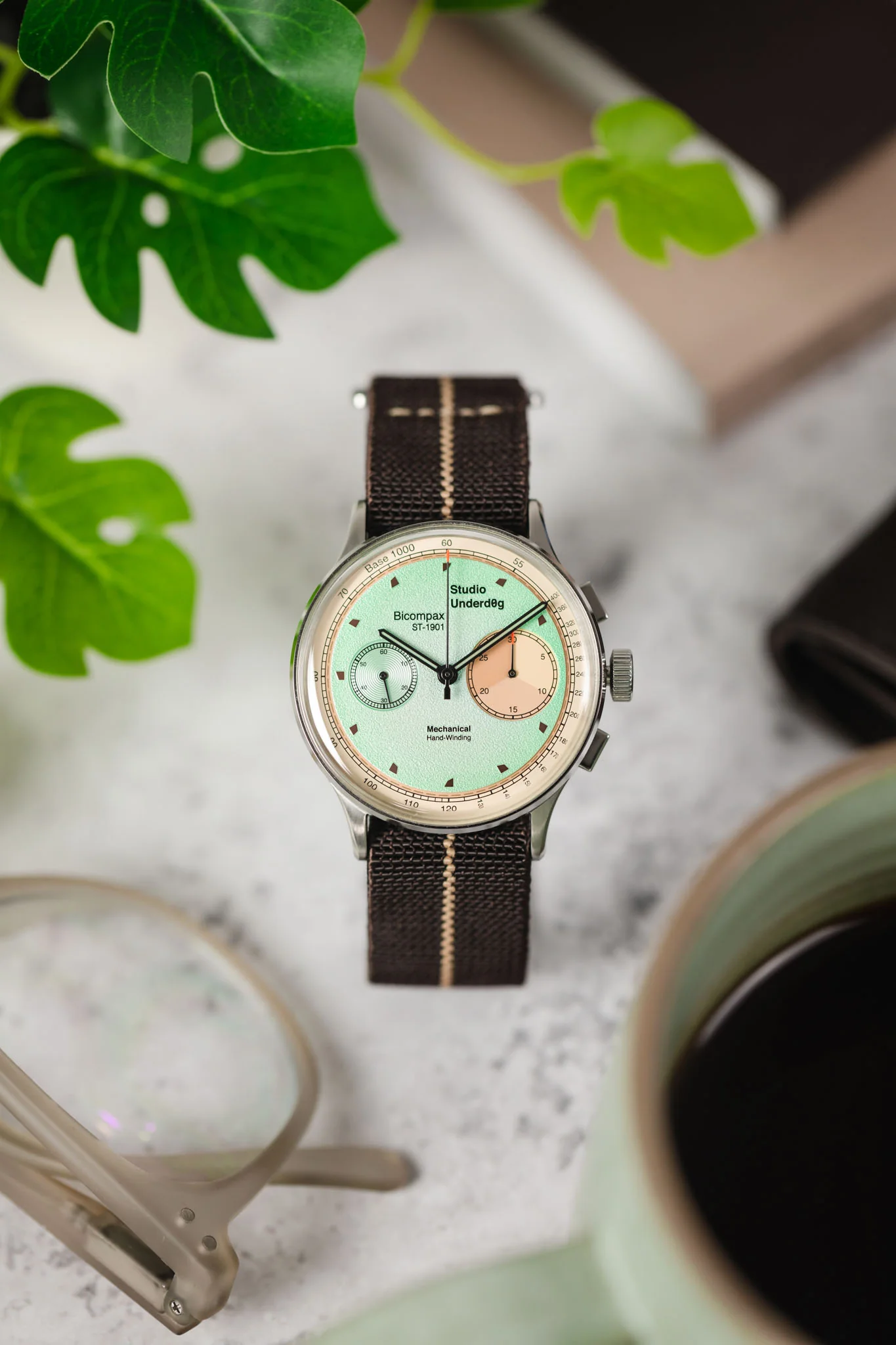 Erika's Originals HAVANA MN™ Strap with MOKKA Centerline - BRUSHED Hardware - Image 11