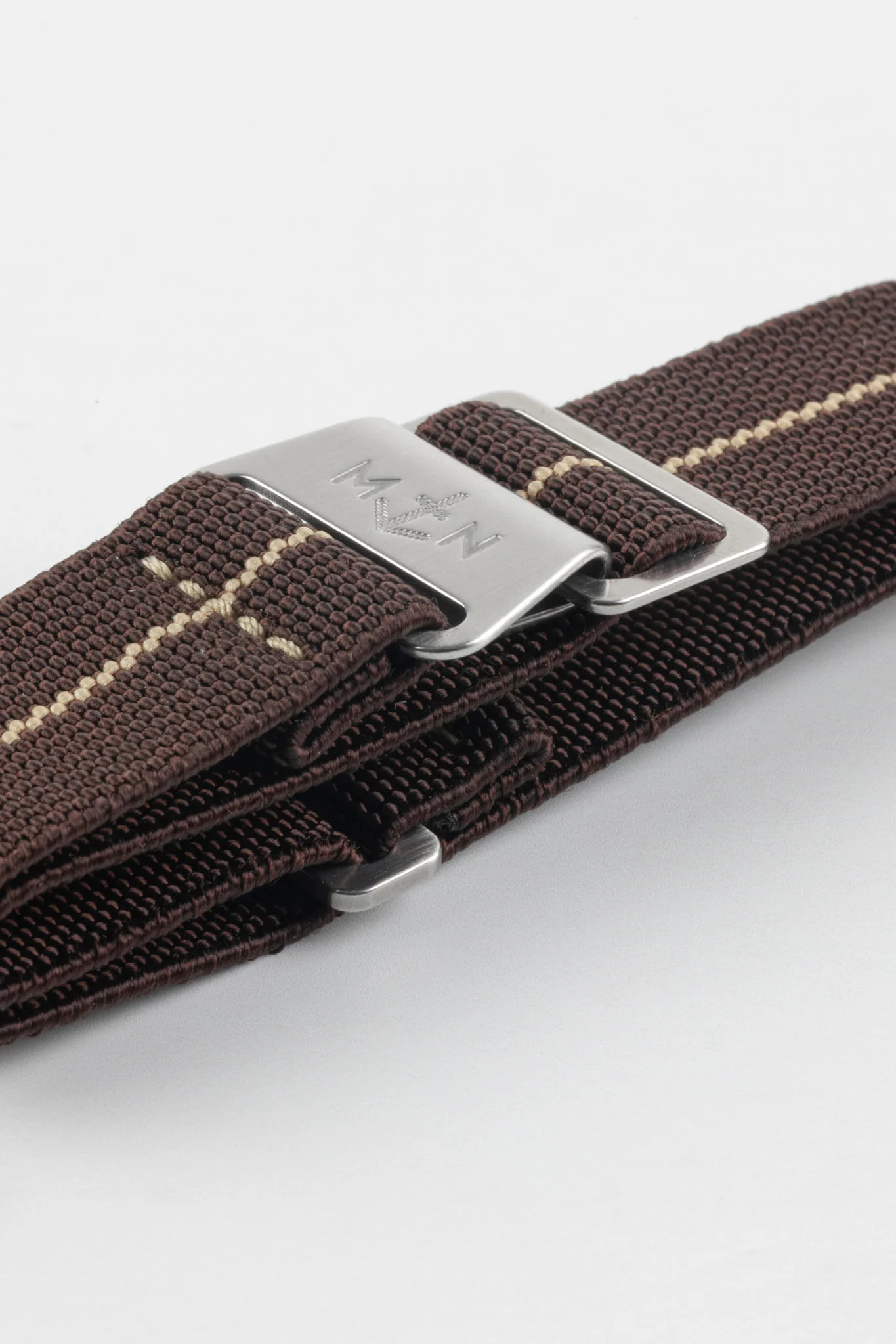 Erika's Originals HAVANA MN™ Strap with MOKKA Centerline - BRUSHED Hardware - Image 6