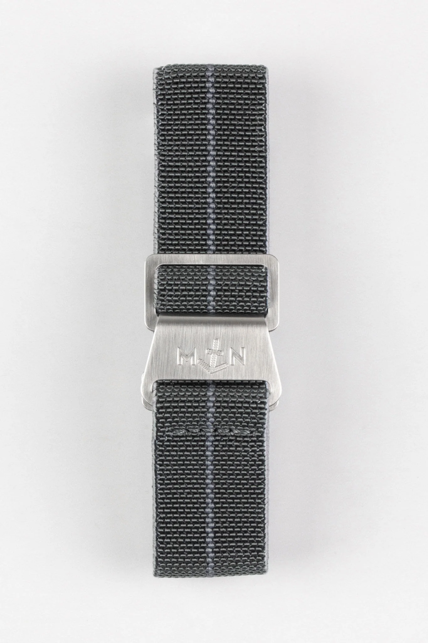 Erika's Originals MIRAGE MN™ Strap in TWO-TONE GREY - BRUSHED Hardware - Image 8