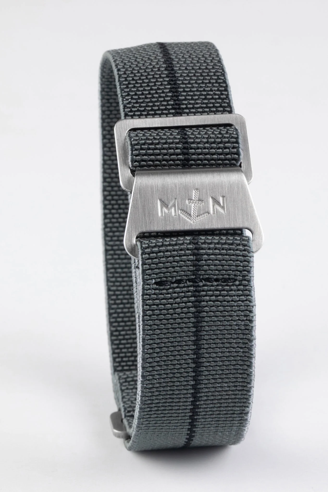 Erika's Originals MIRAGE MN™ Strap with BLACK Centerline - BRUSHED Hardware - Image 3