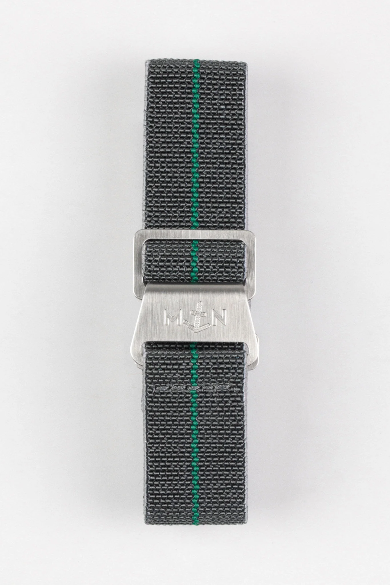 Erika's Originals MIRAGE MN™ Strap with GREEN Centerline - BRUSHED Hardware - Image 8