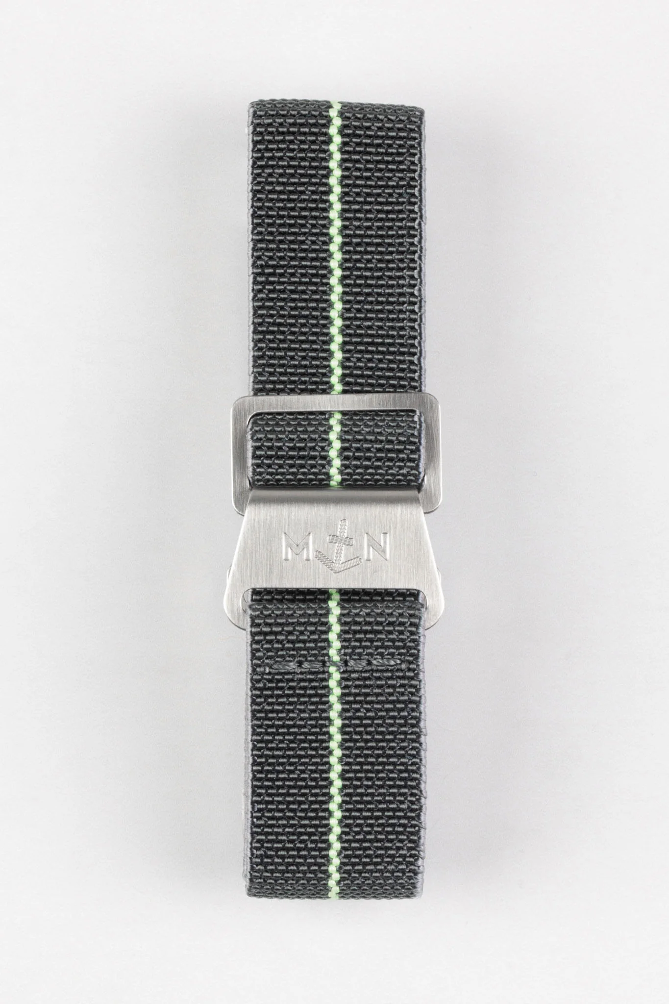 Erika's Originals MIRAGE MN™ Strap with MINT GREEN Centerline - BRUSHED Hardware - Image 8
