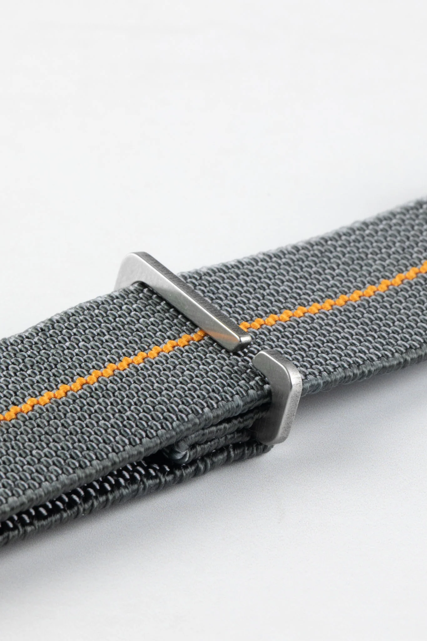 Erika's Originals MIRAGE MN™ Strap with ORANGE Centerline - BRUSHED Hardware - Image 7