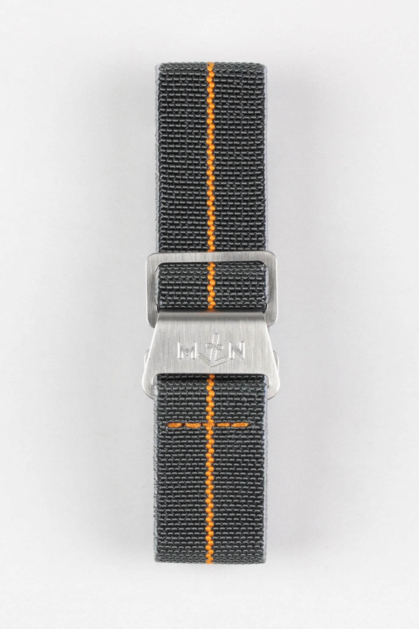 Erika's Originals MIRAGE MN™ Strap with ORANGE Centerline - BRUSHED Hardware - Image 8
