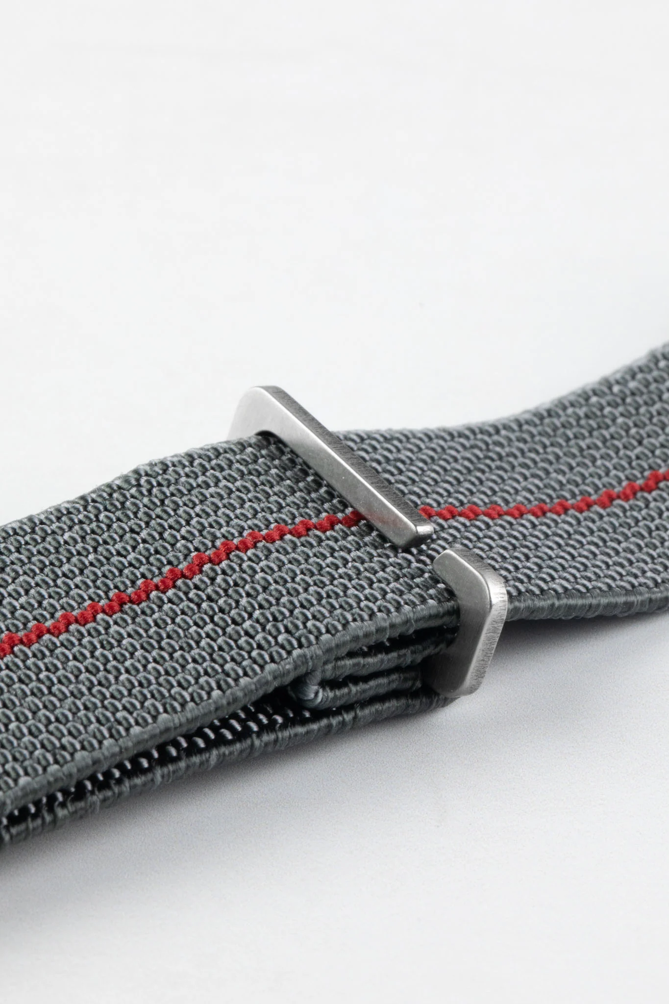 Erika's Originals MIRAGE MN™ Strap with RED Centerline - BRUSHED Hardware - Image 7