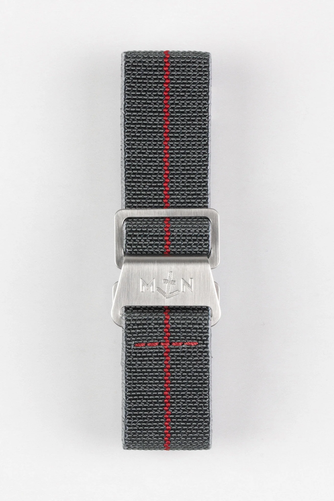 Erika's Originals MIRAGE MN™ Strap with RED Centerline - BRUSHED Hardware - Image 8