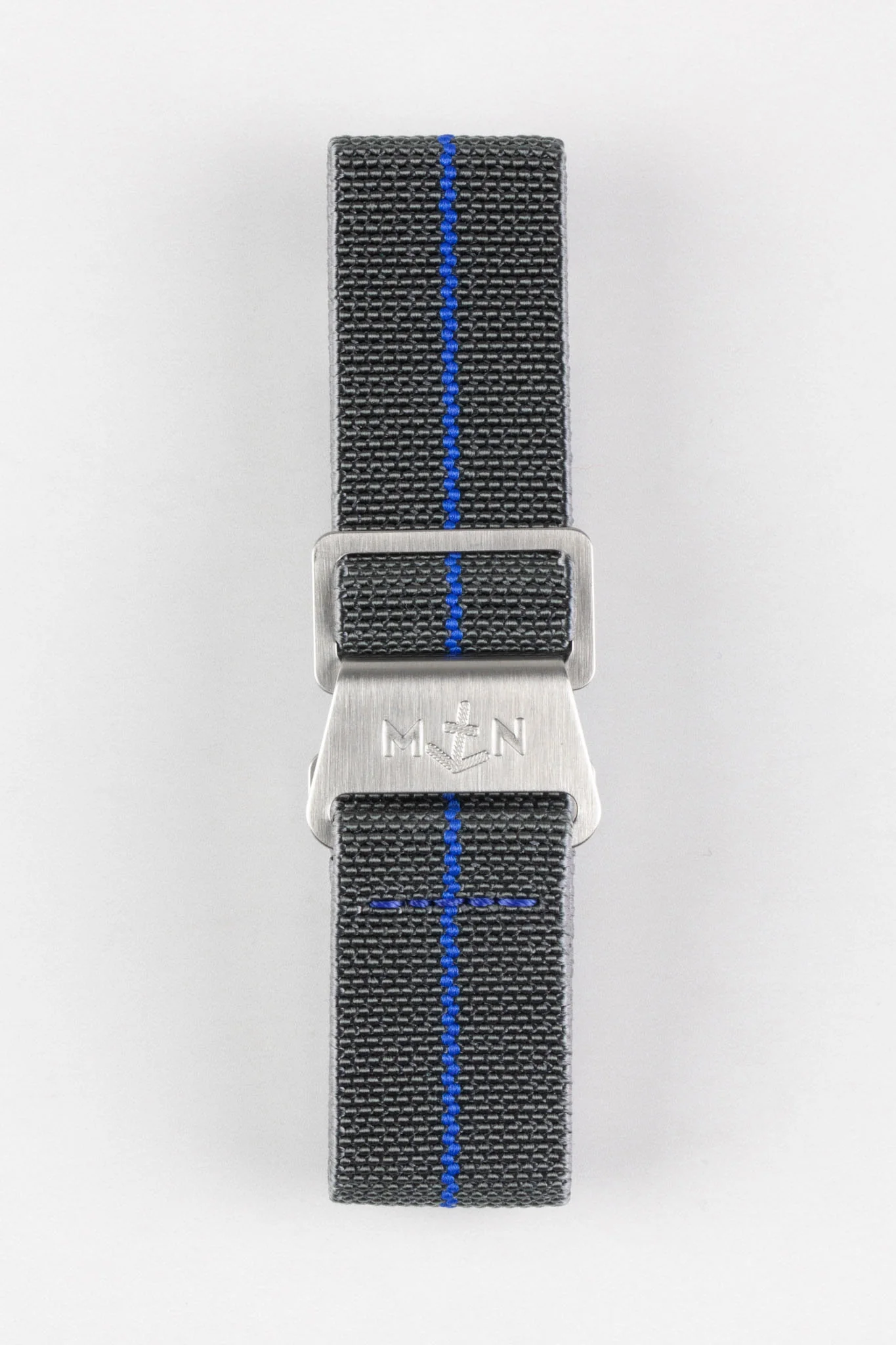 Erika's Originals MIRAGE MN™ Strap with ROYAL BLUE Centerline - BRUSHED Hardware - Image 8
