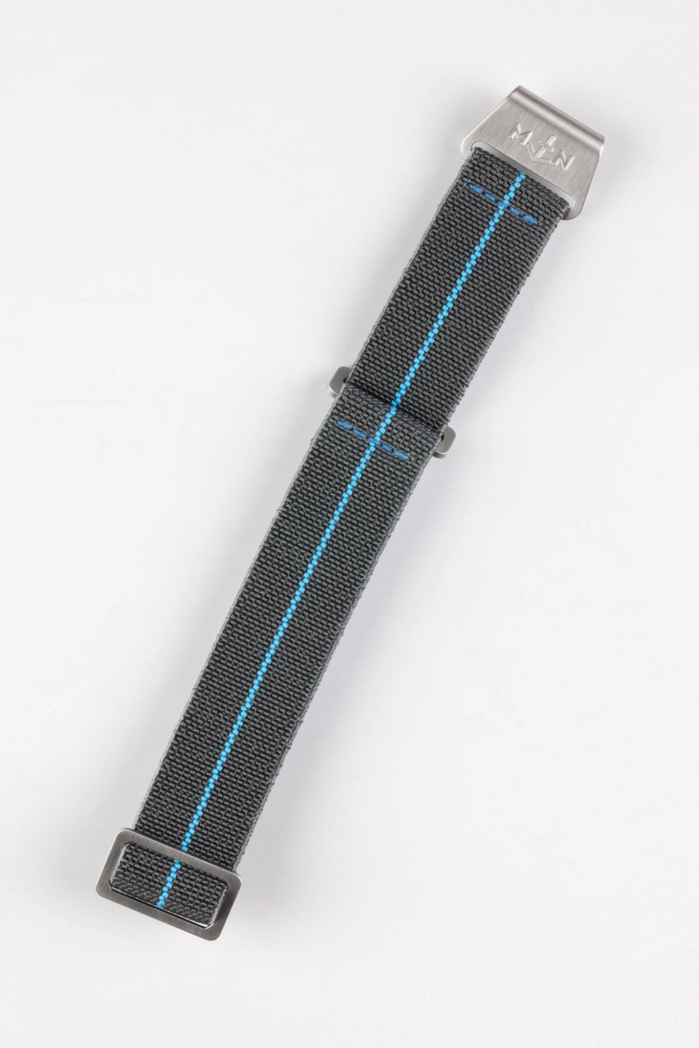 Erika's Originals MIRAGE MN™ Strap with TURQUOISE Centerline - BRUSHED Hardware - Image 5