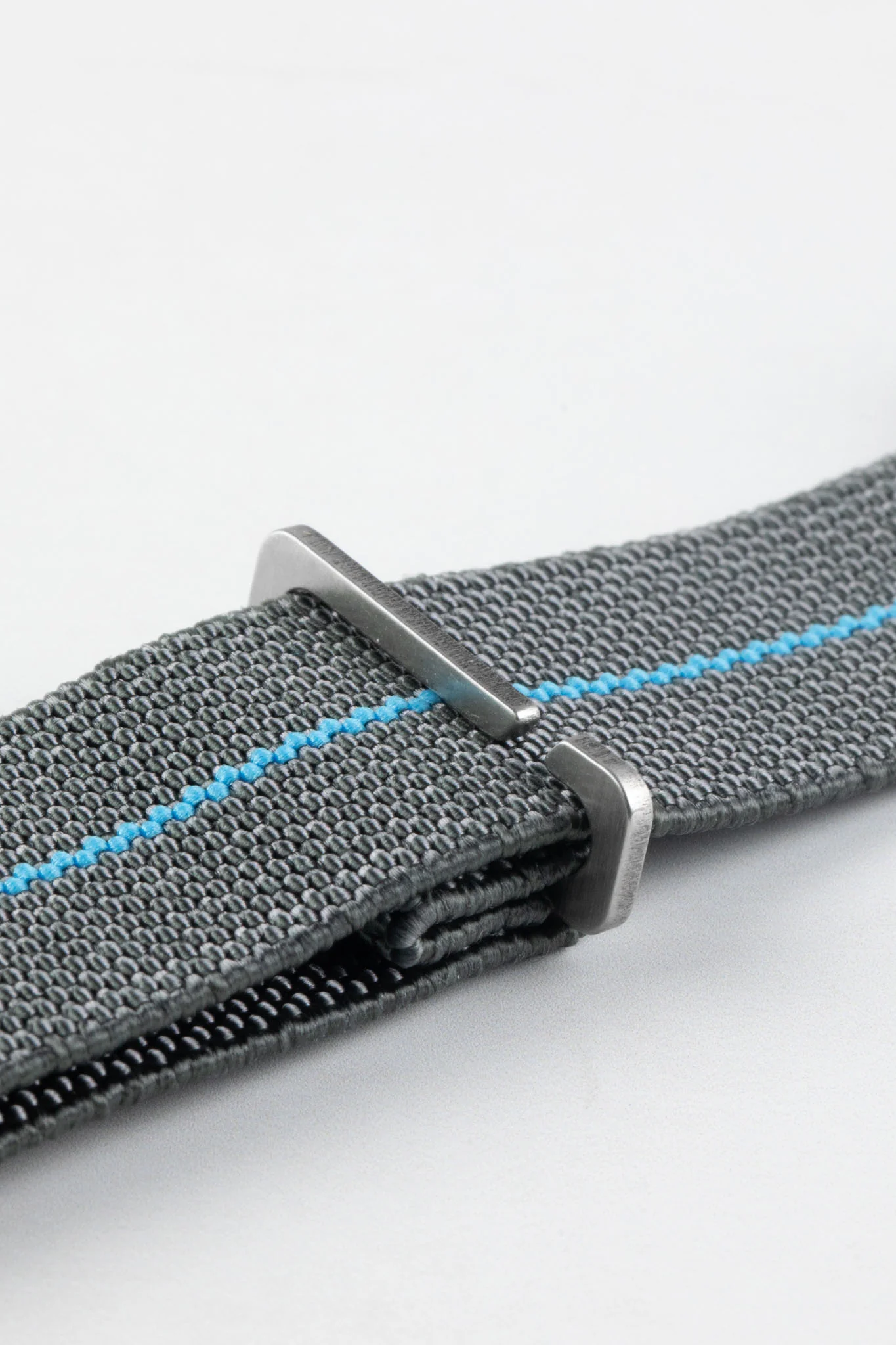 Erika's Originals MIRAGE MN™ Strap with TURQUOISE Centerline - BRUSHED Hardware - Image 7
